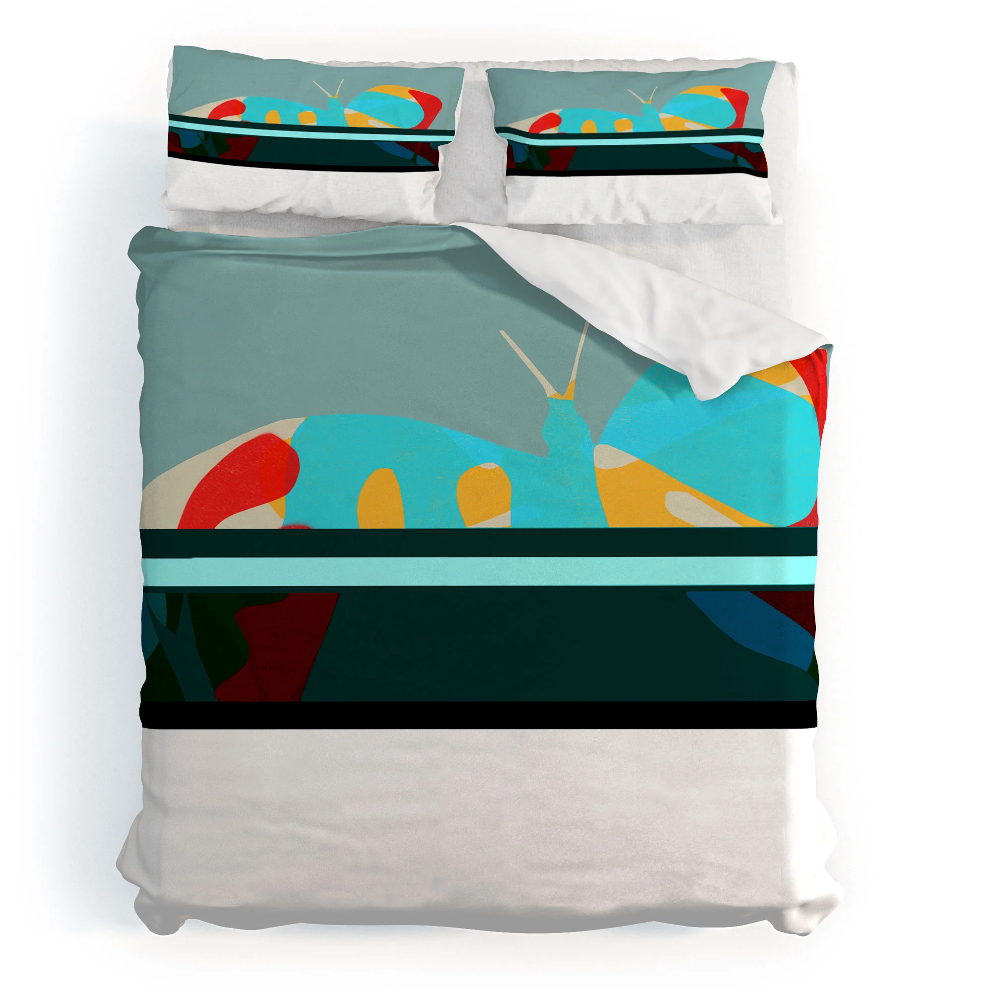 Garima Dhawan flight 5 Duvet Cover - Image 37