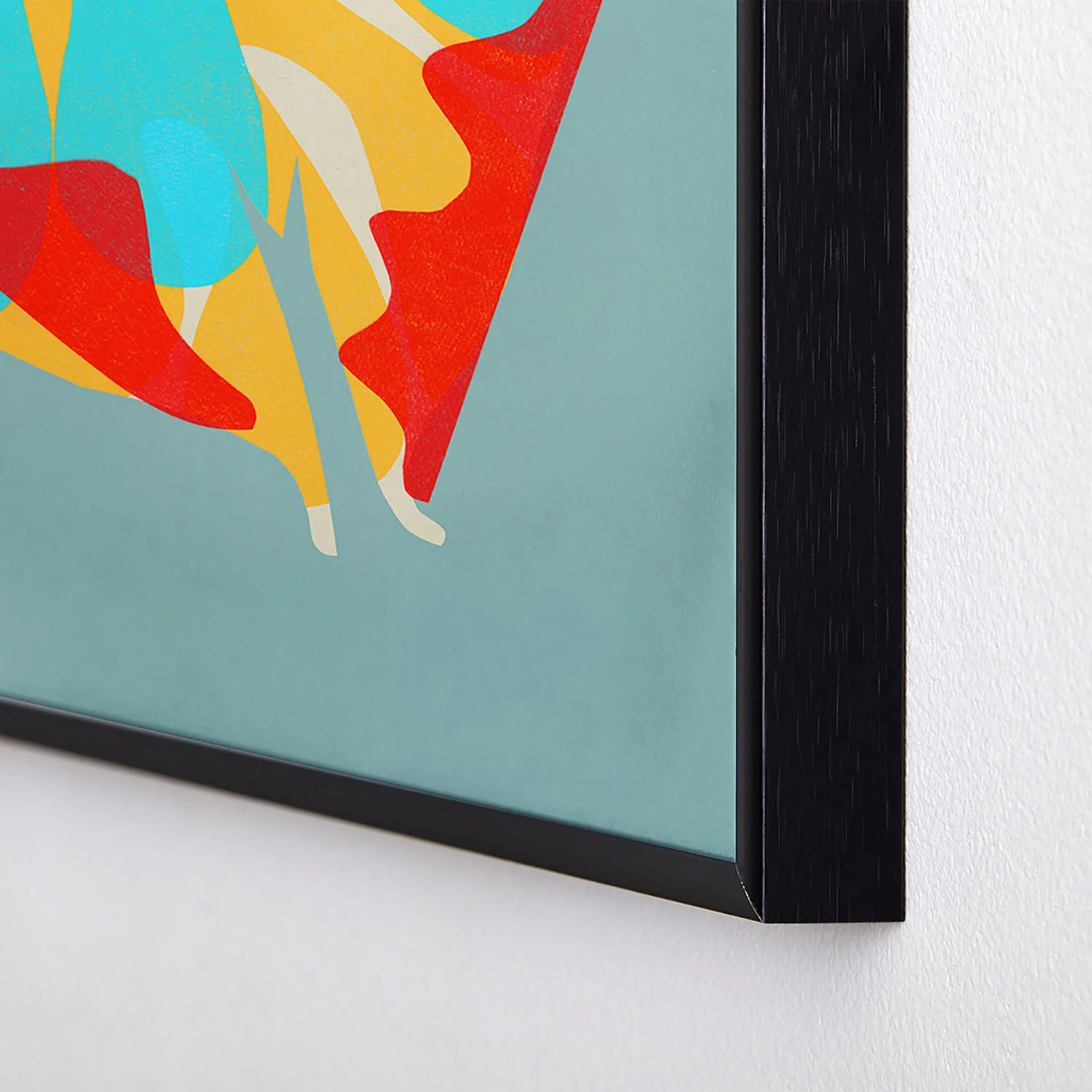 Garima Dhawan flight 5 Square Metal Framed Art Print - Image 12