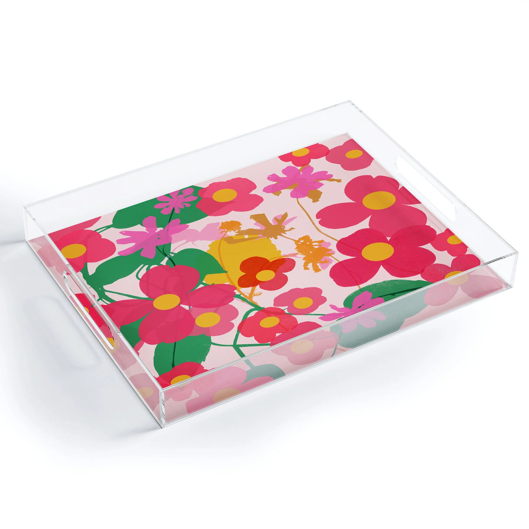 Garima Dhawan garden 2 Acrylic Tray - Image 2