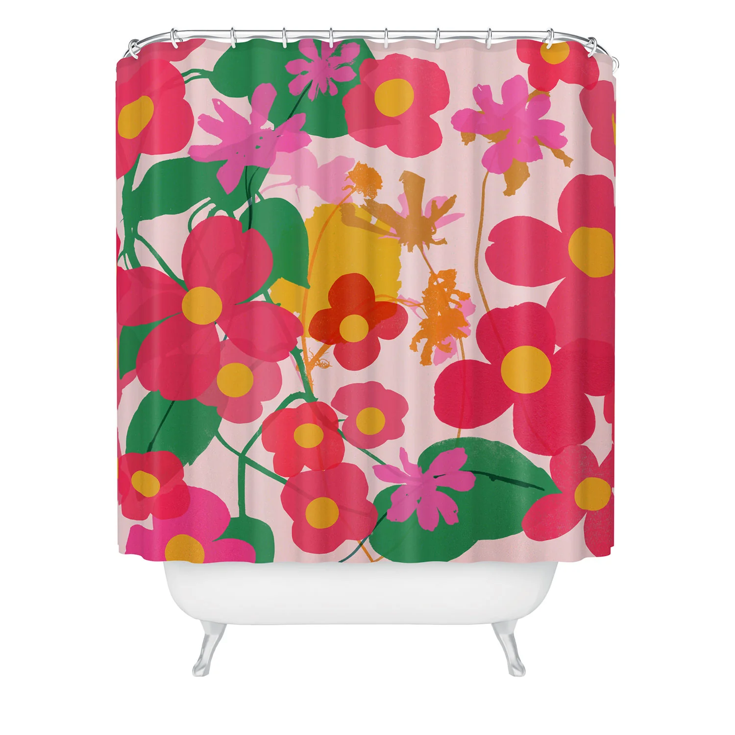 Garima Dhawan garden 2 Shower Curtain