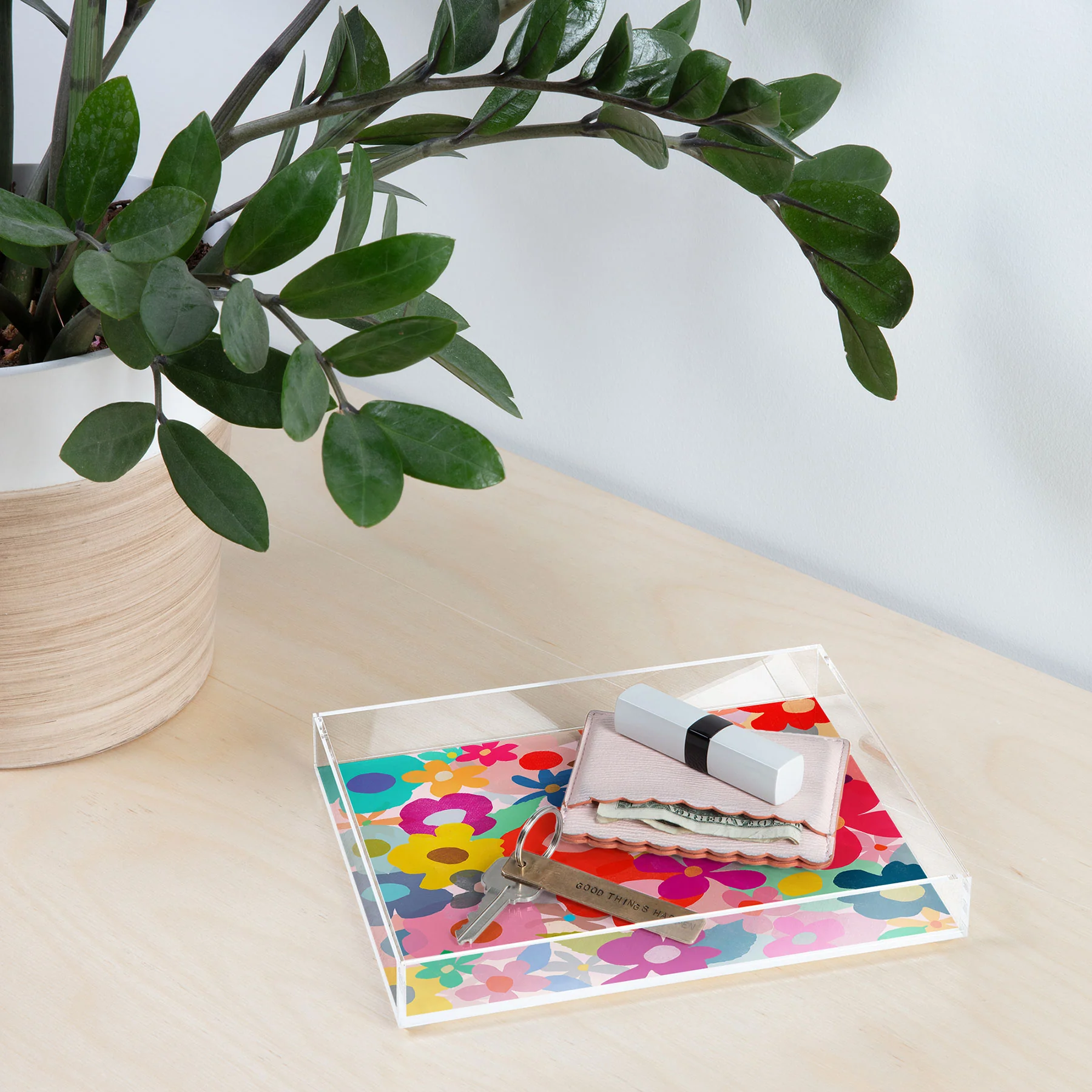 Garima Dhawan garden 3 Acrylic Tray - Image 9
