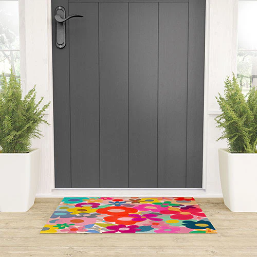 Garima Dhawan garden 3 Welcome Mat - Image 3
