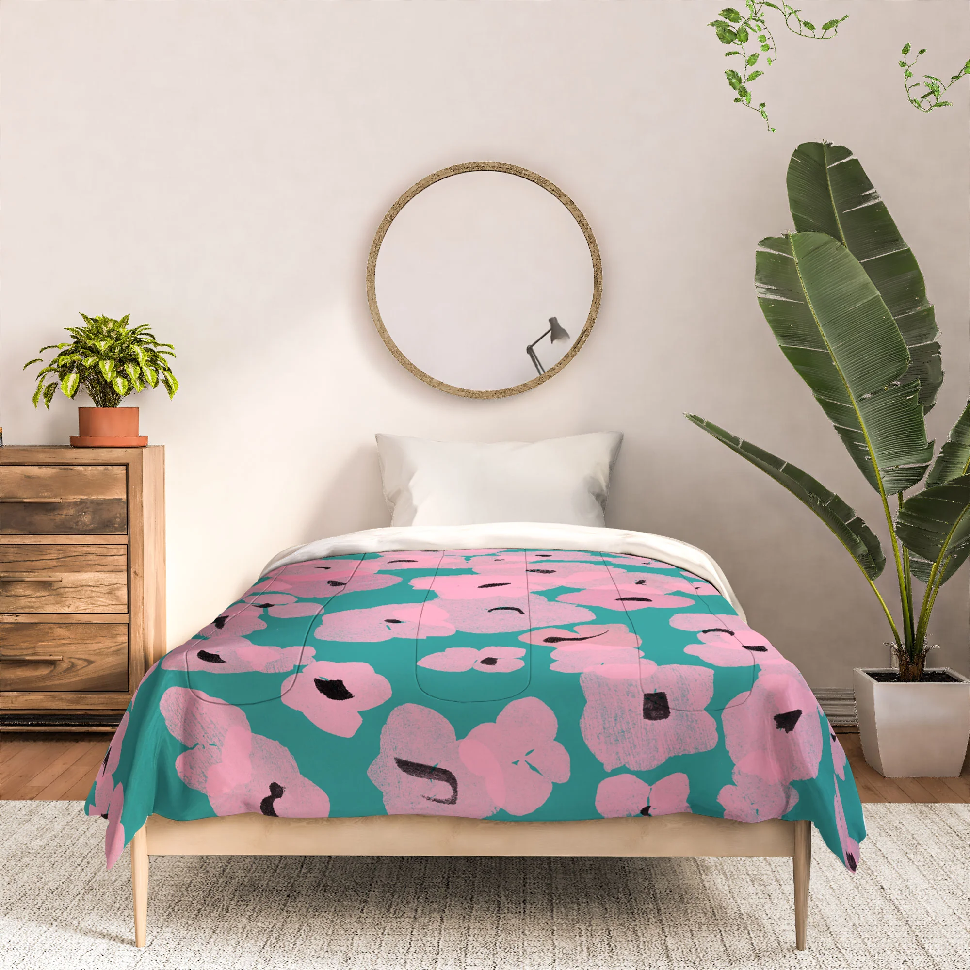 Garima Dhawan hydrangea 14 Comforter - Image 6