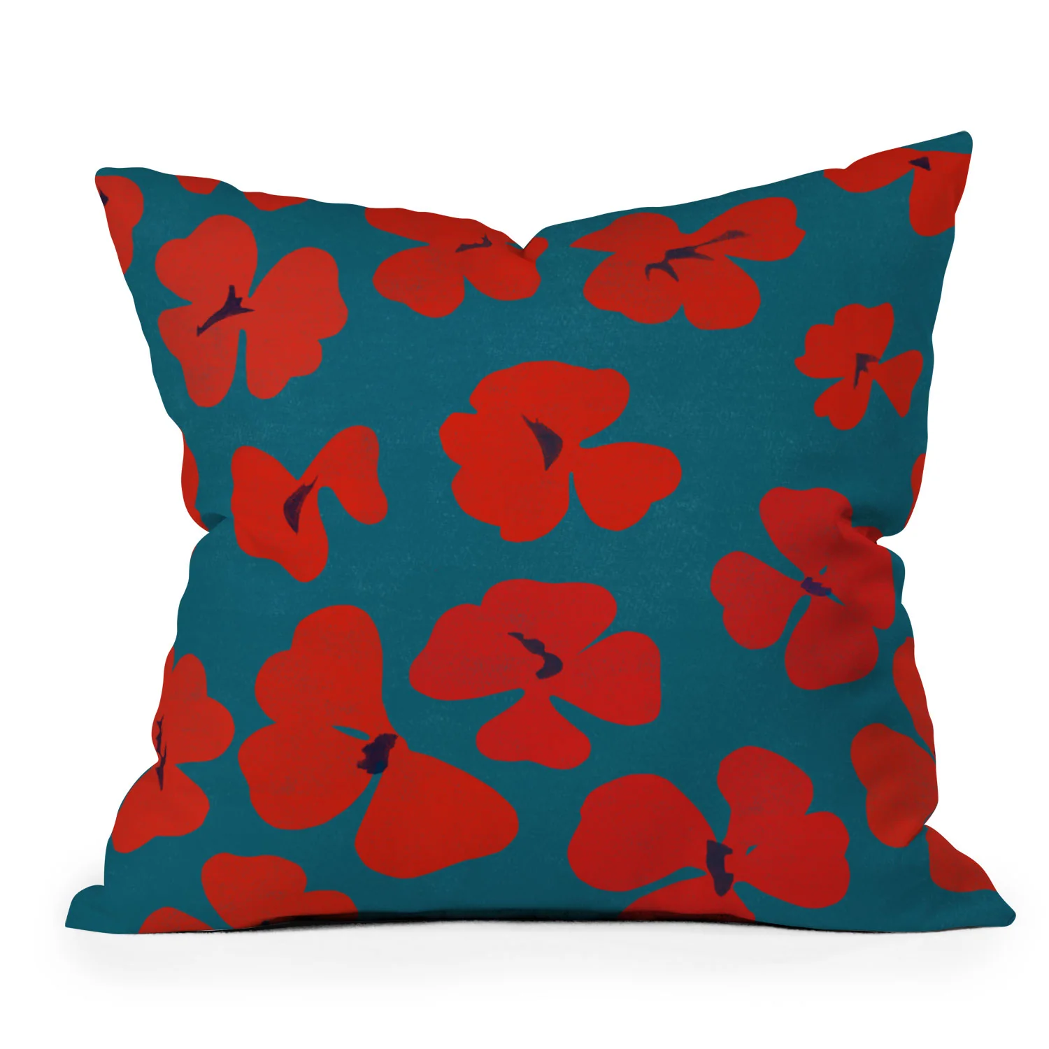 Garima Dhawan oxalis 1 Outdoor Throw Pillow - Image 3