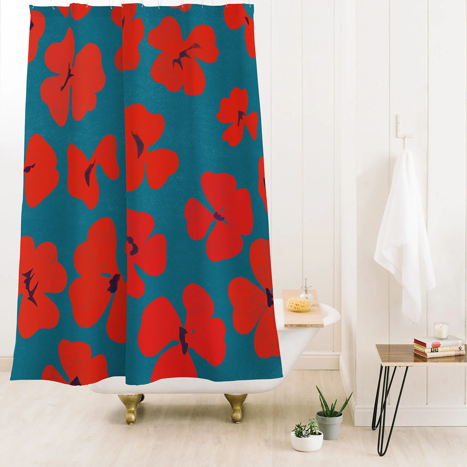 Garima Dhawan oxalis 1 Shower Curtain - Image 2