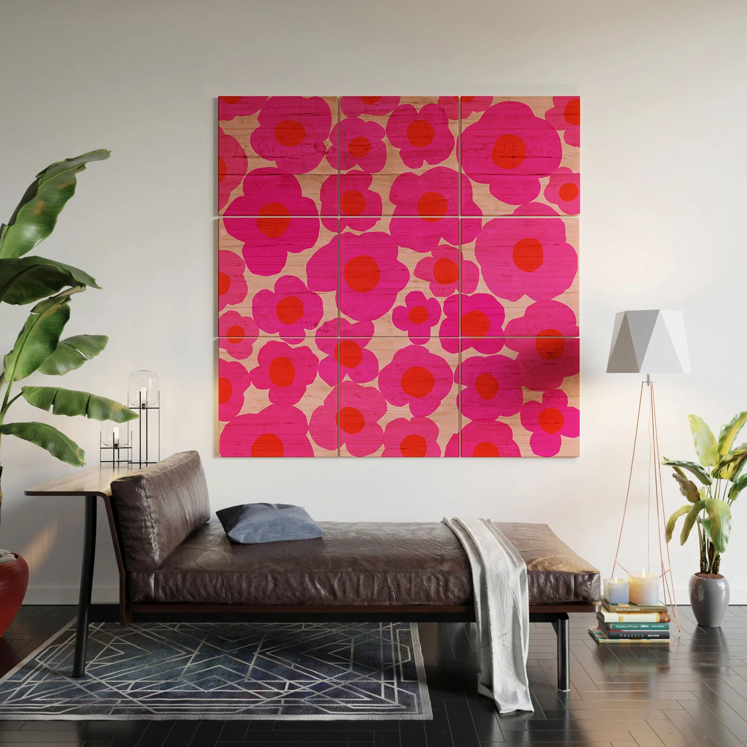 Garima Dhawan poppy 9 Wood Wall Mural - Image 6