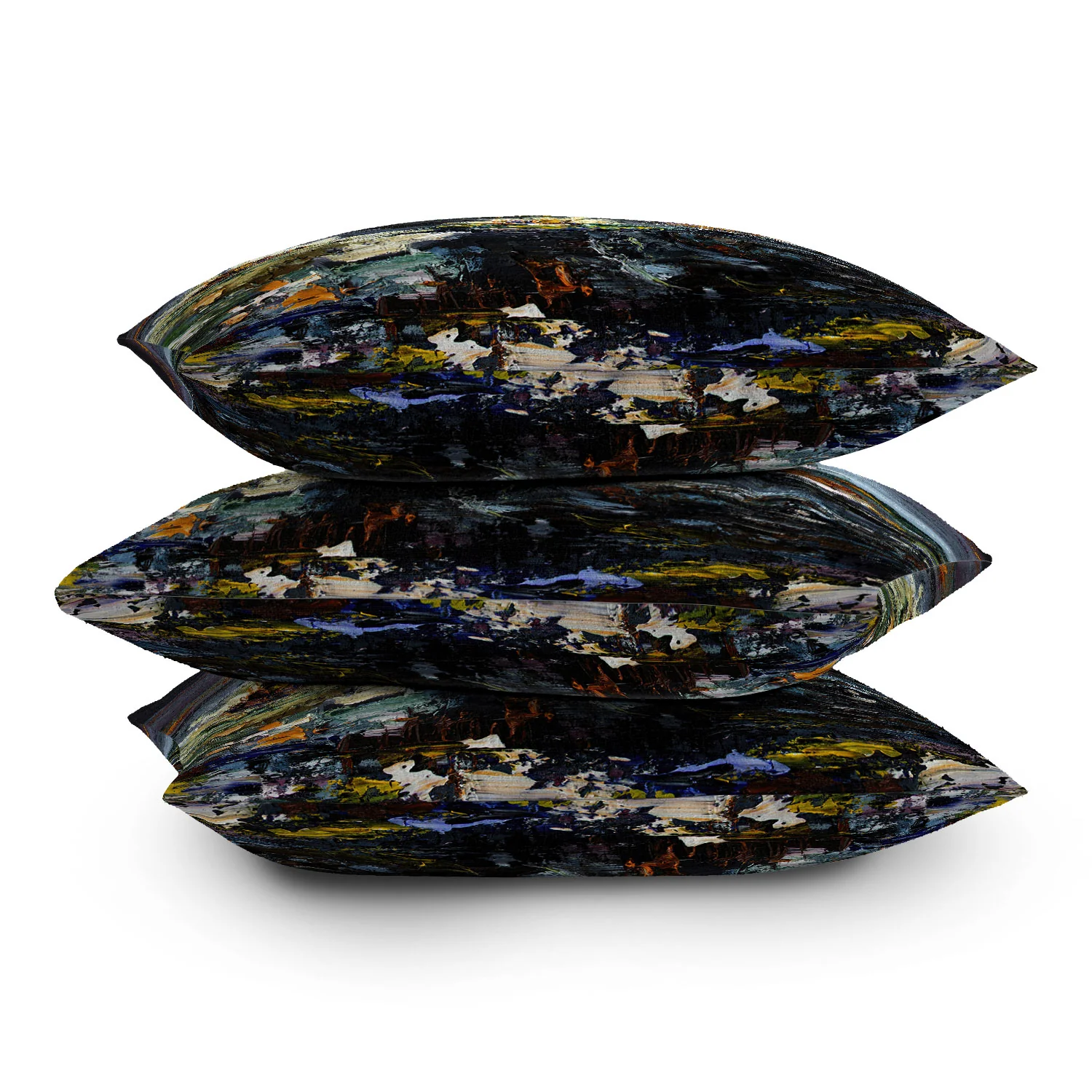 Ginette Fine Art Lily Under The Moon Throw Pillow - Image 4