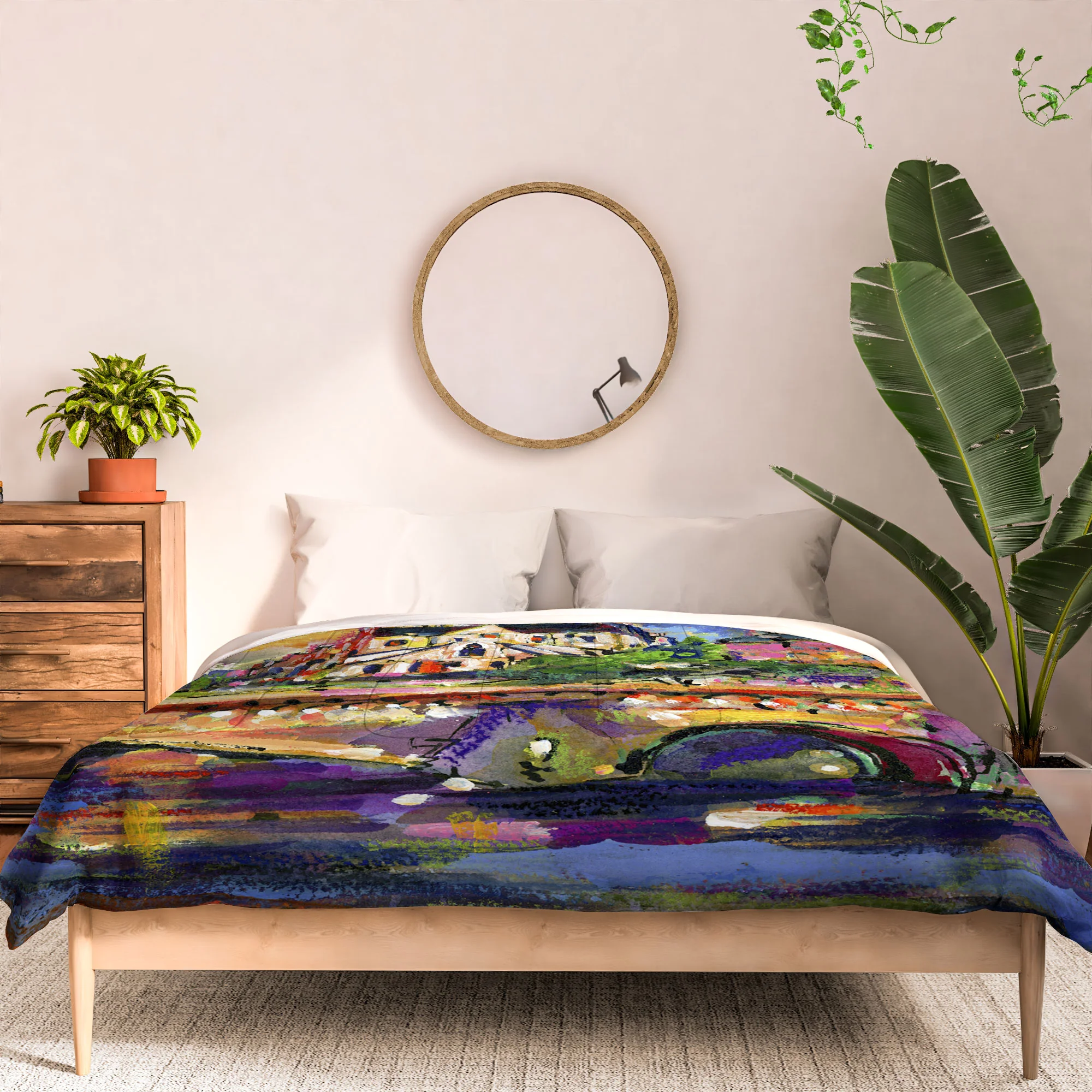 Ginette Fine Art Paris Notre Dame Comforter - Image 15