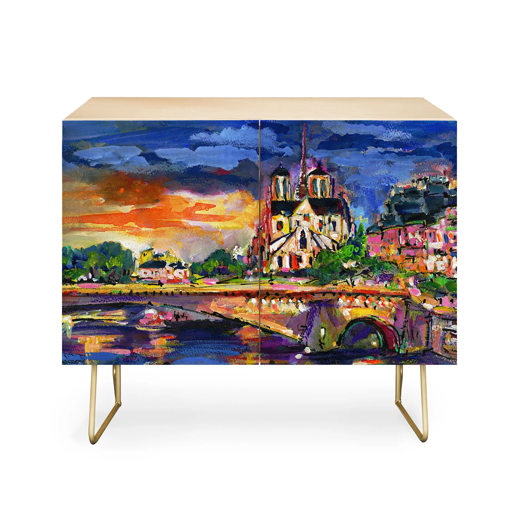 Ginette Fine Art Paris Notre Dame Credenza - Image 7