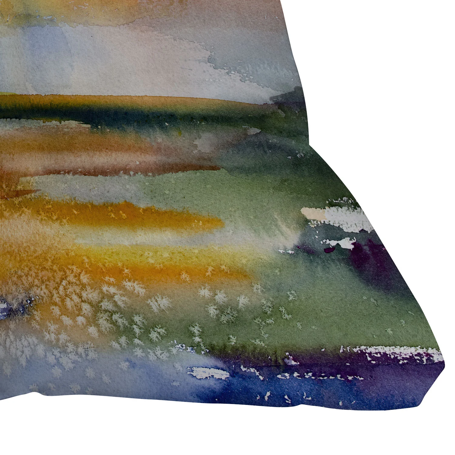 Ginette Fine Art Wetland Sunset Throw Pillow - Image 3
