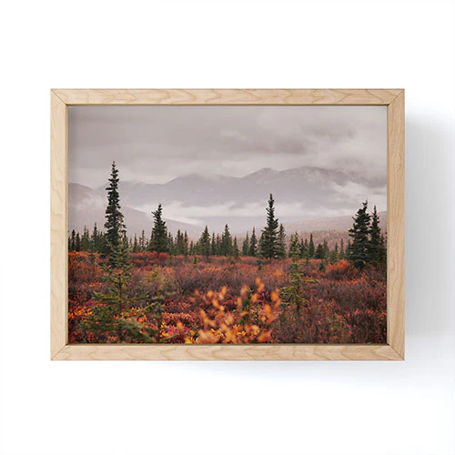 Hannah Kemp Autumn Up North Framed Mini Art Print - Image 4