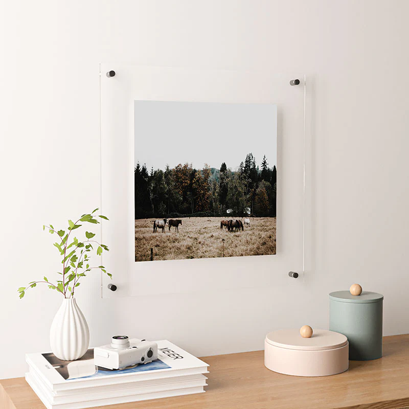 Hannah Kemp Horses two Floating Acrylic Print - Image 30