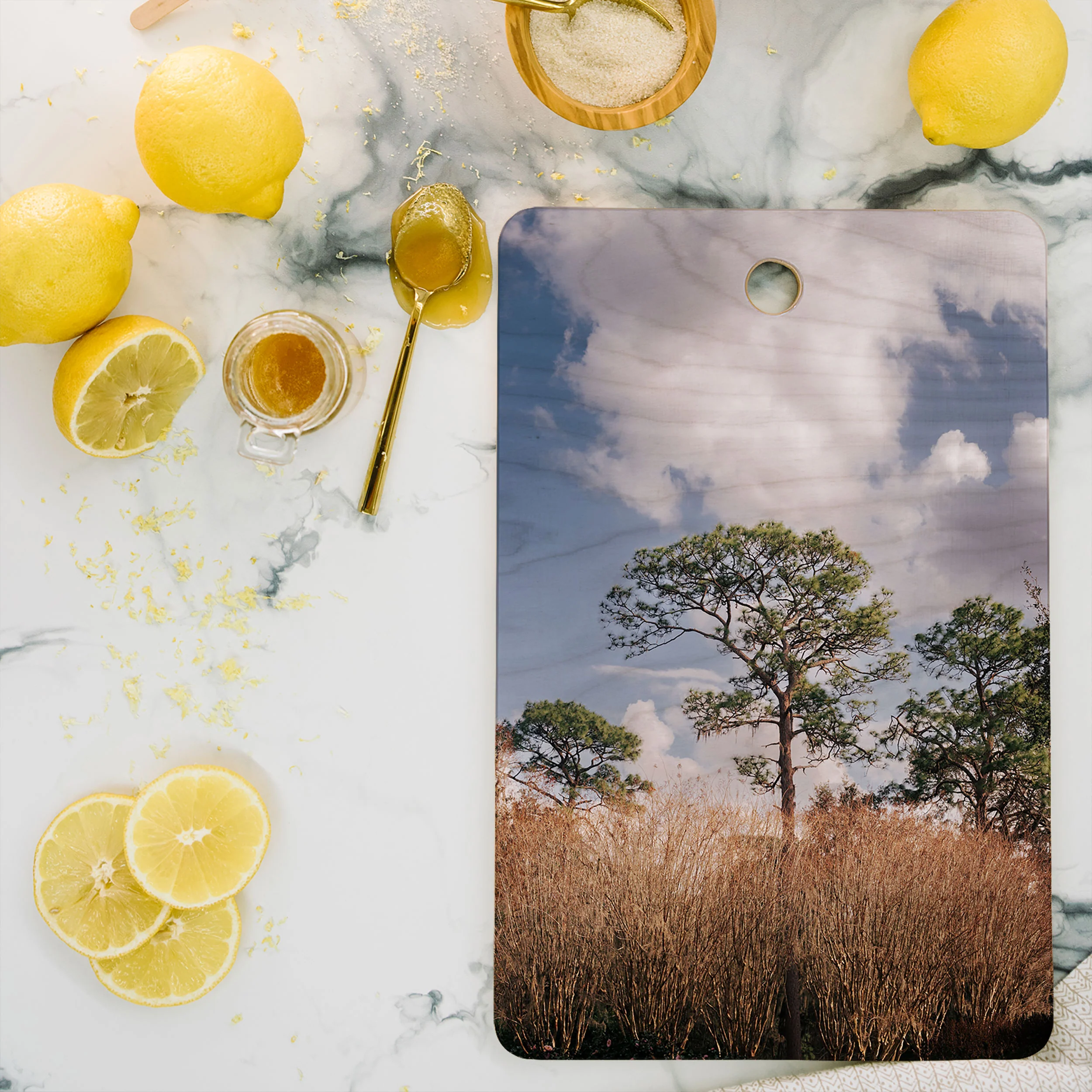 Hannah Kemp Longleaf Pine Cutting Board Rectangle - Image 2
