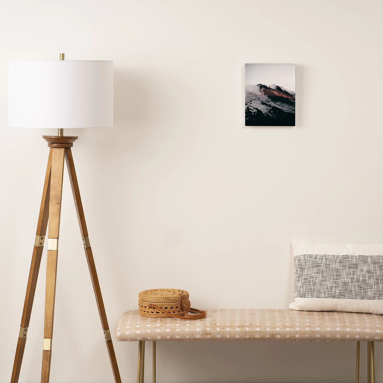 Hannah Kemp Mount Rainier III Art Canvas - Image 2