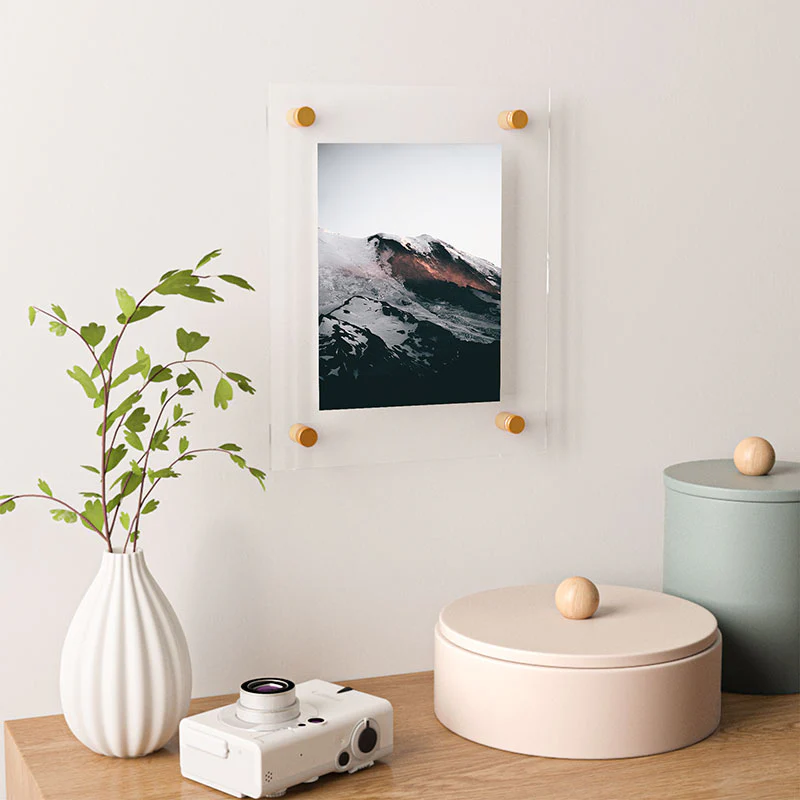 Hannah Kemp Mount Rainier III Floating Acrylic Print - Image 2