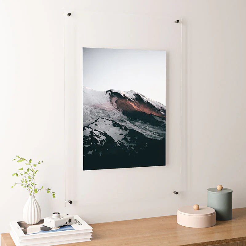 Hannah Kemp Mount Rainier III Floating Acrylic Print - Image 36