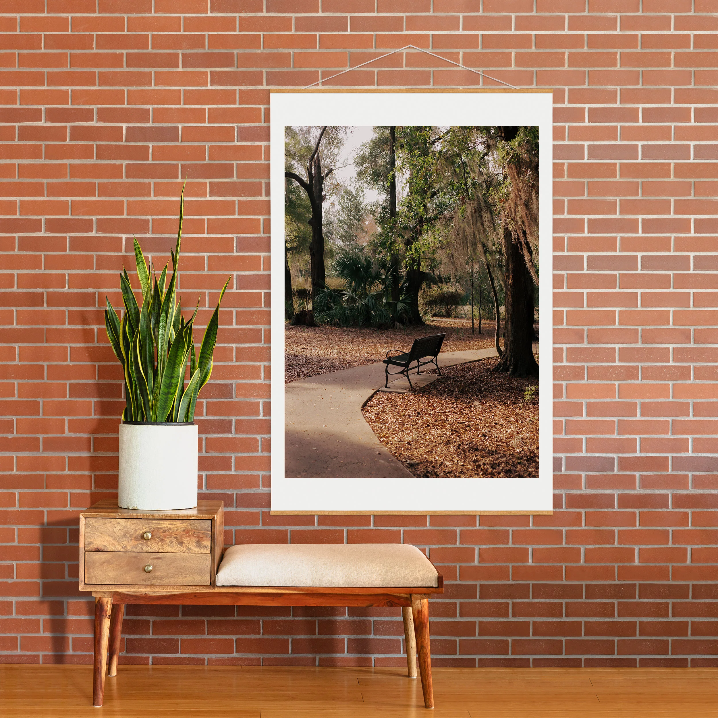 Hannah Kemp Park Path Art Print - Image 53