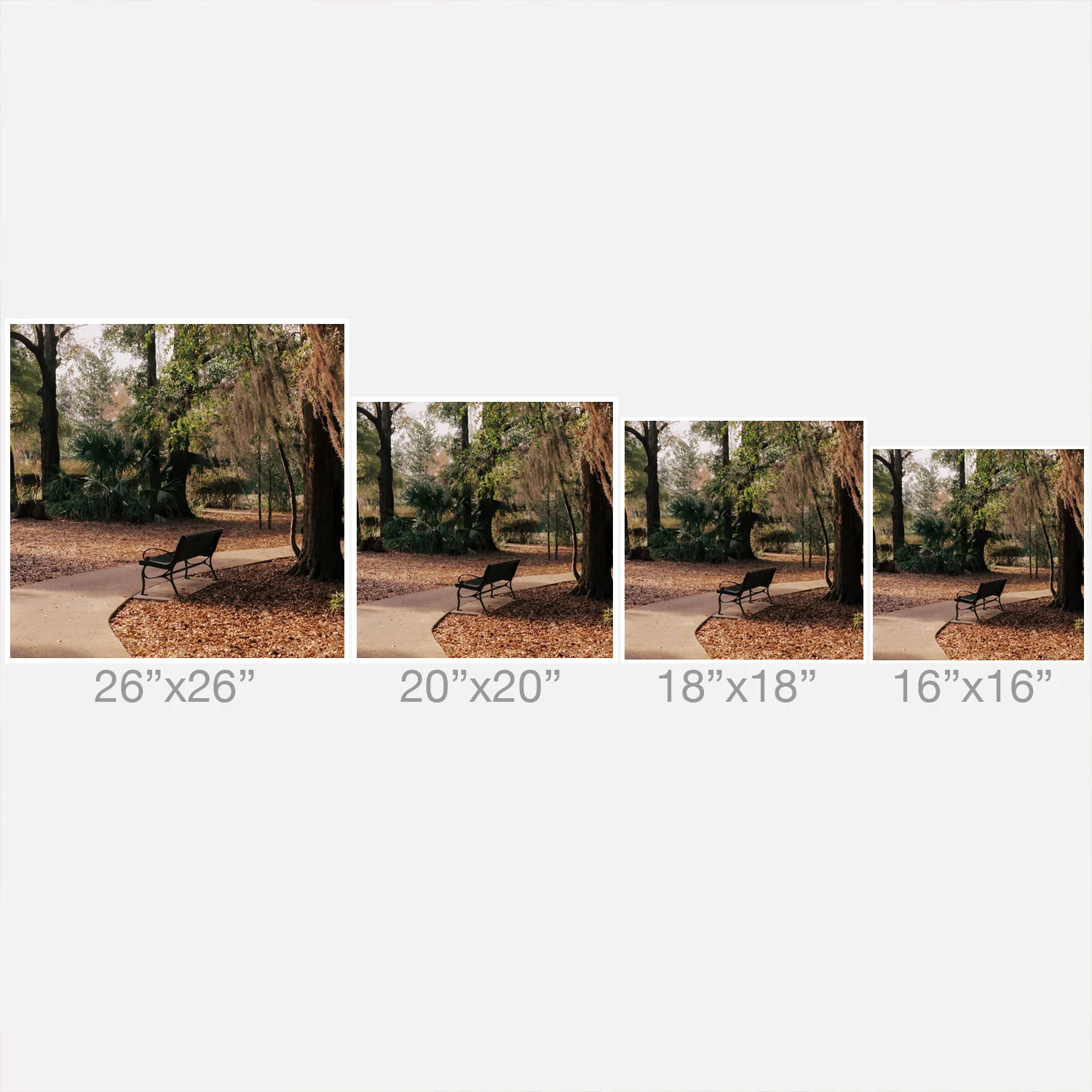 Hannah Kemp Park Path Outdoor Throw Pillow - Image 19