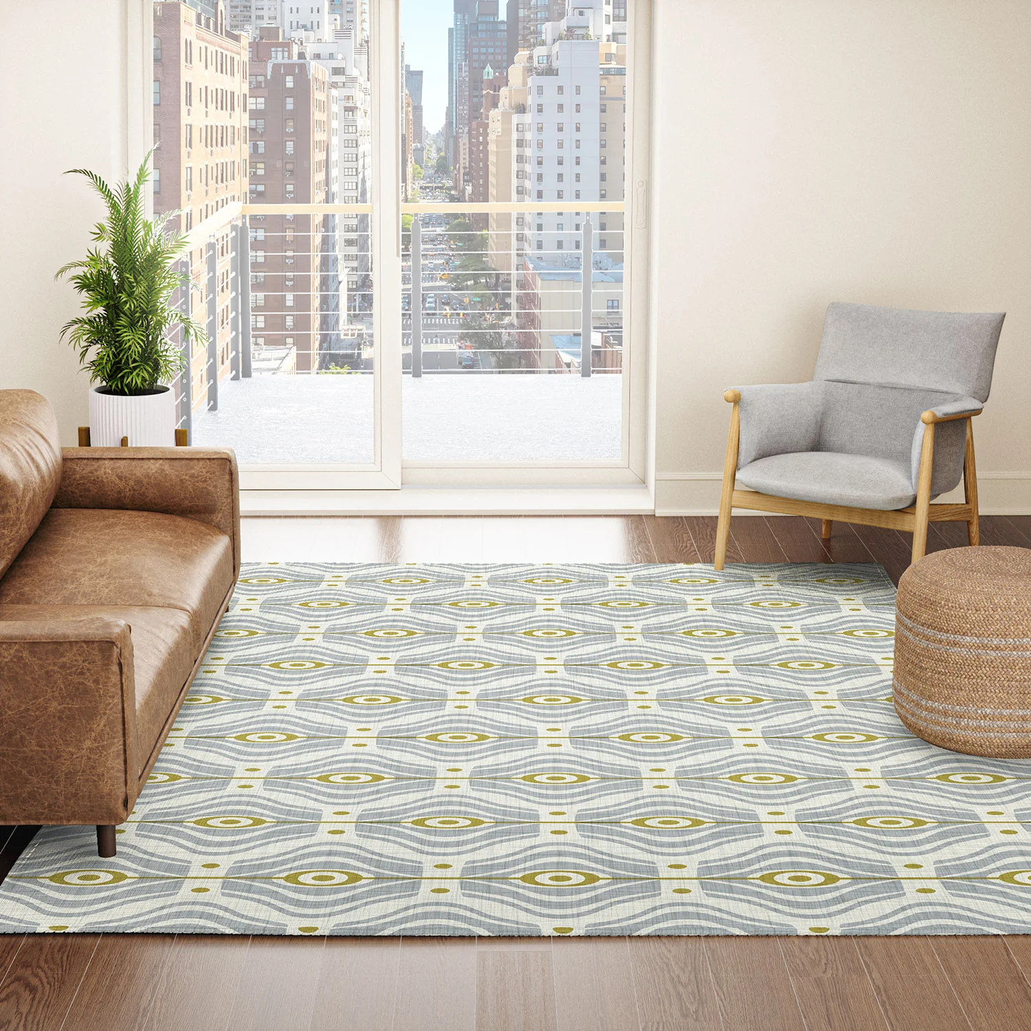 Heather Dutton Bungalow Grey Area Rug - Image 14