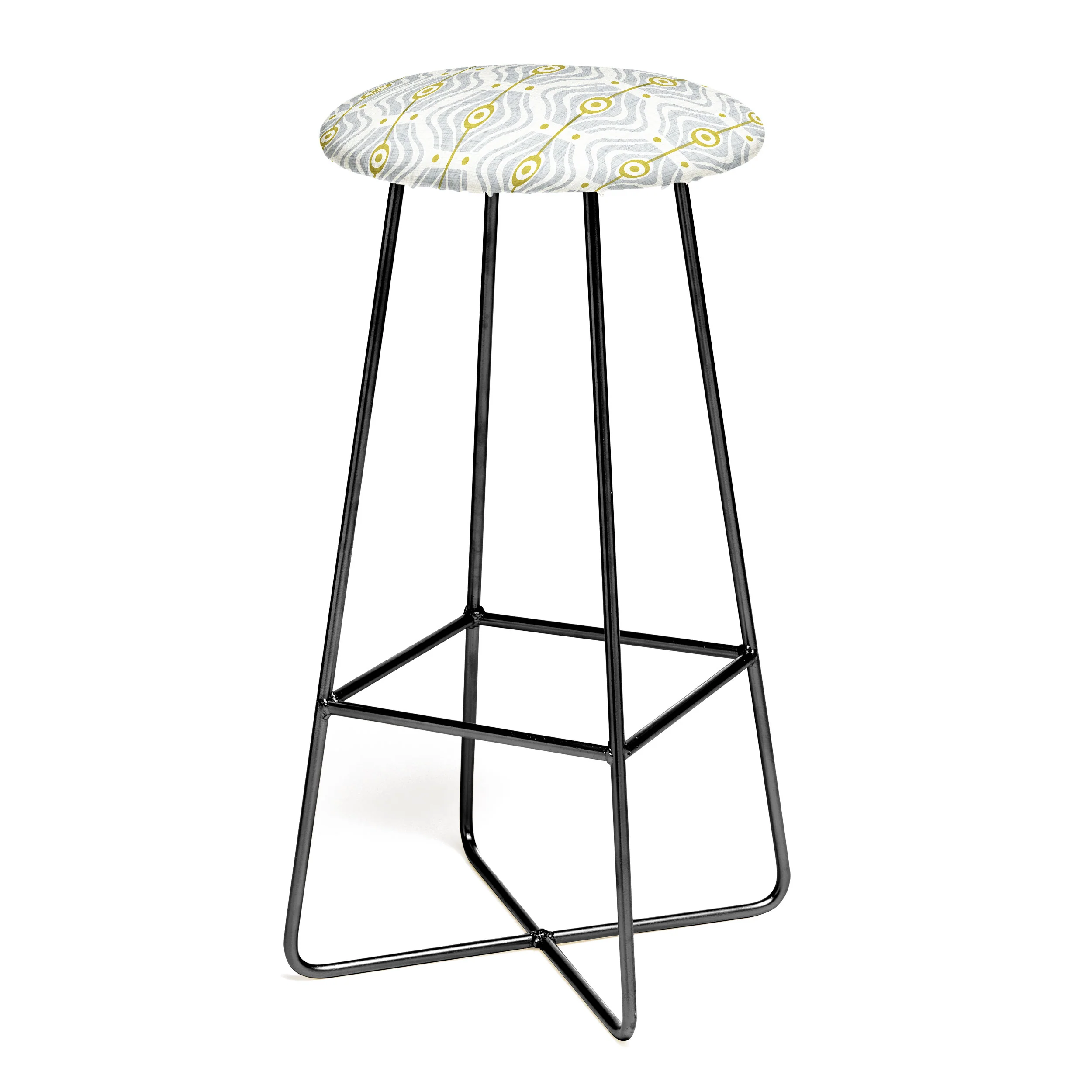 Heather Dutton Bungalow Grey Bar Stool - Image 2