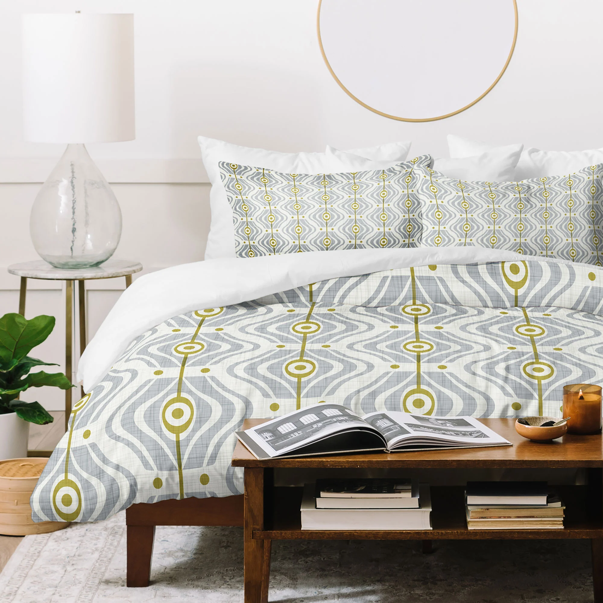 Heather Dutton Bungalow Grey Duvet Cover - Image 33