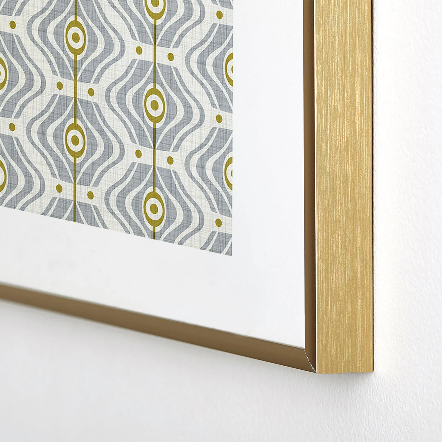 Heather Dutton Bungalow Grey Metal Framed Art Print - Image 4