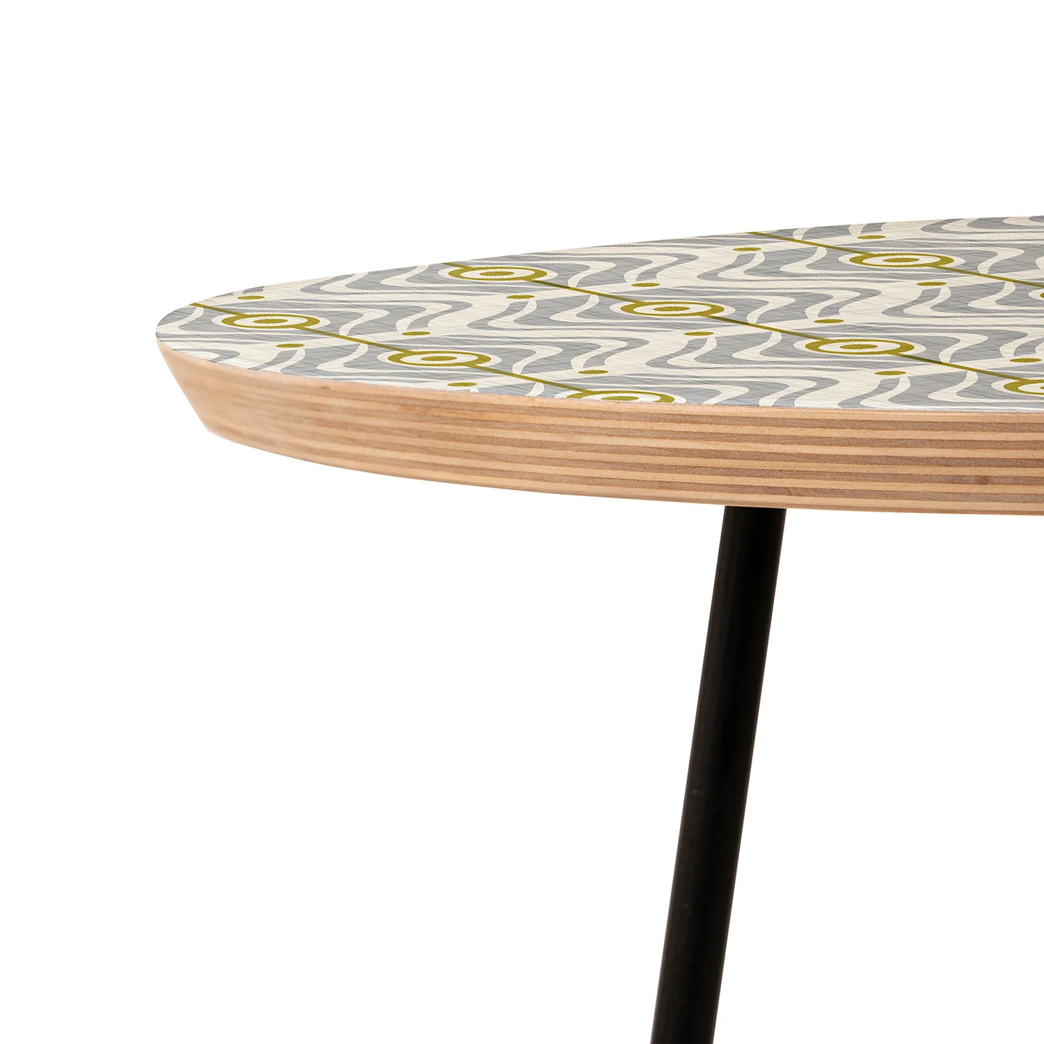 Heather Dutton Bungalow Grey Round Side Table - Image 6