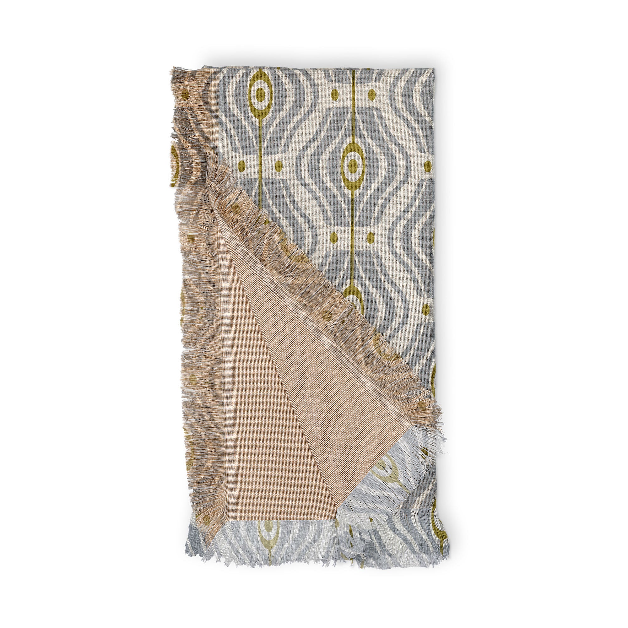 Heather Dutton Bungalow Grey Throw Blanket - Image 4