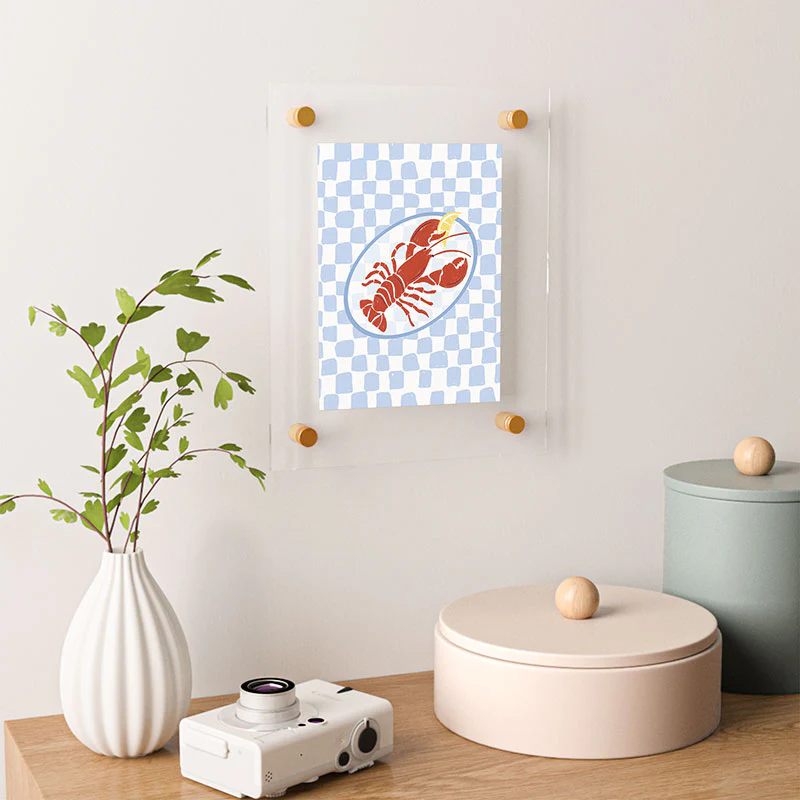 Heather Dutton Fresh Lobster I Floating Acrylic Print - Image 2