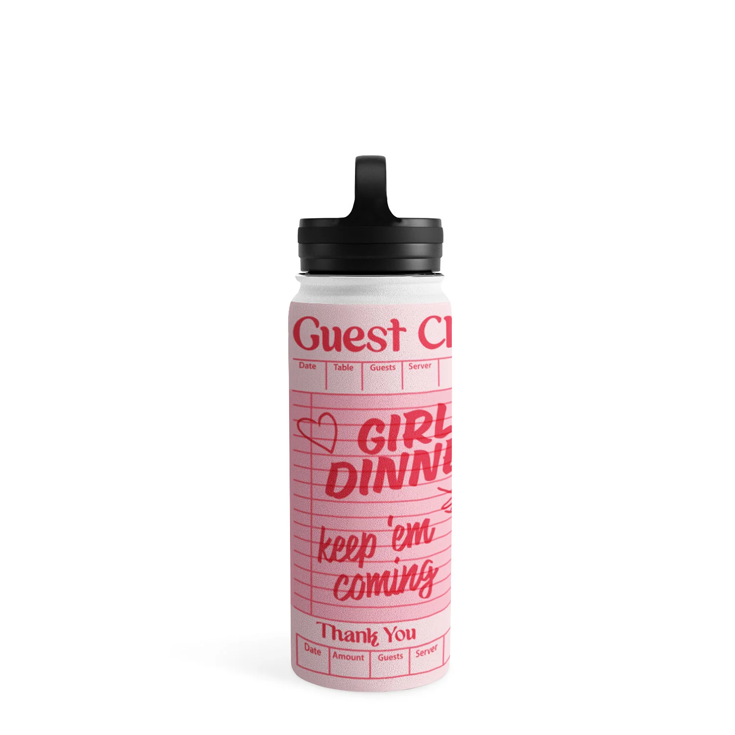 Heather Dutton Guest Check Keep Em Coming Water Bottle - Image 22