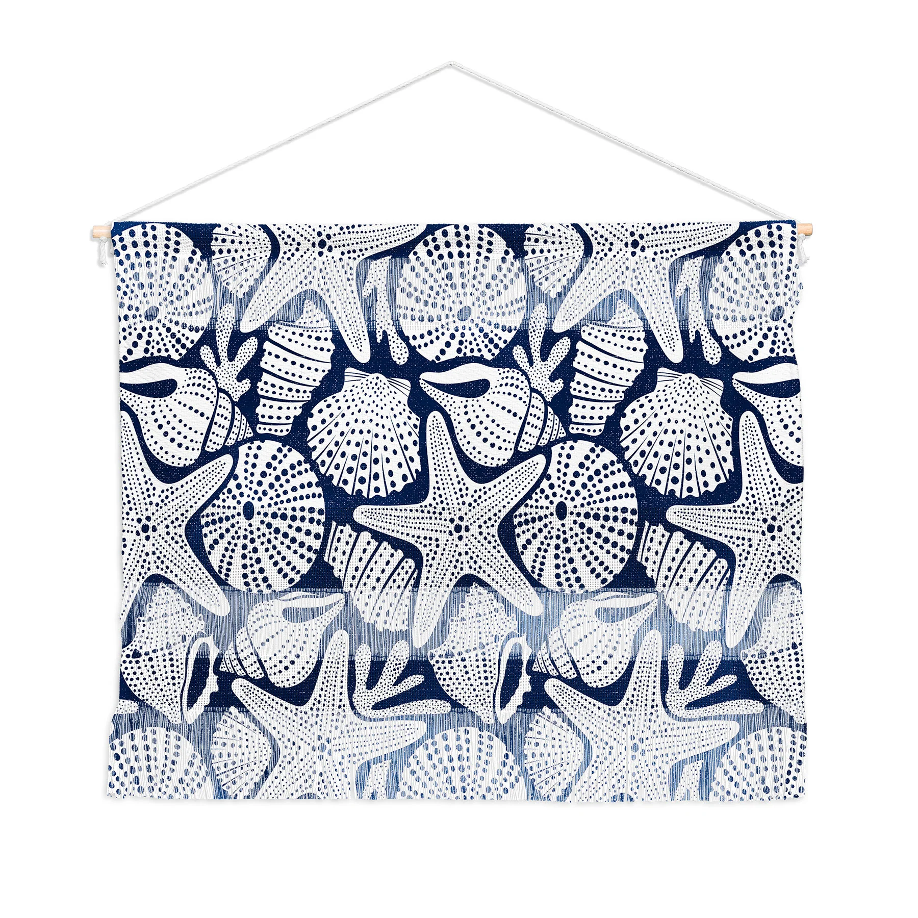 Heather Dutton Ocean Floor Nautical Shells Wall Hanging Landscape