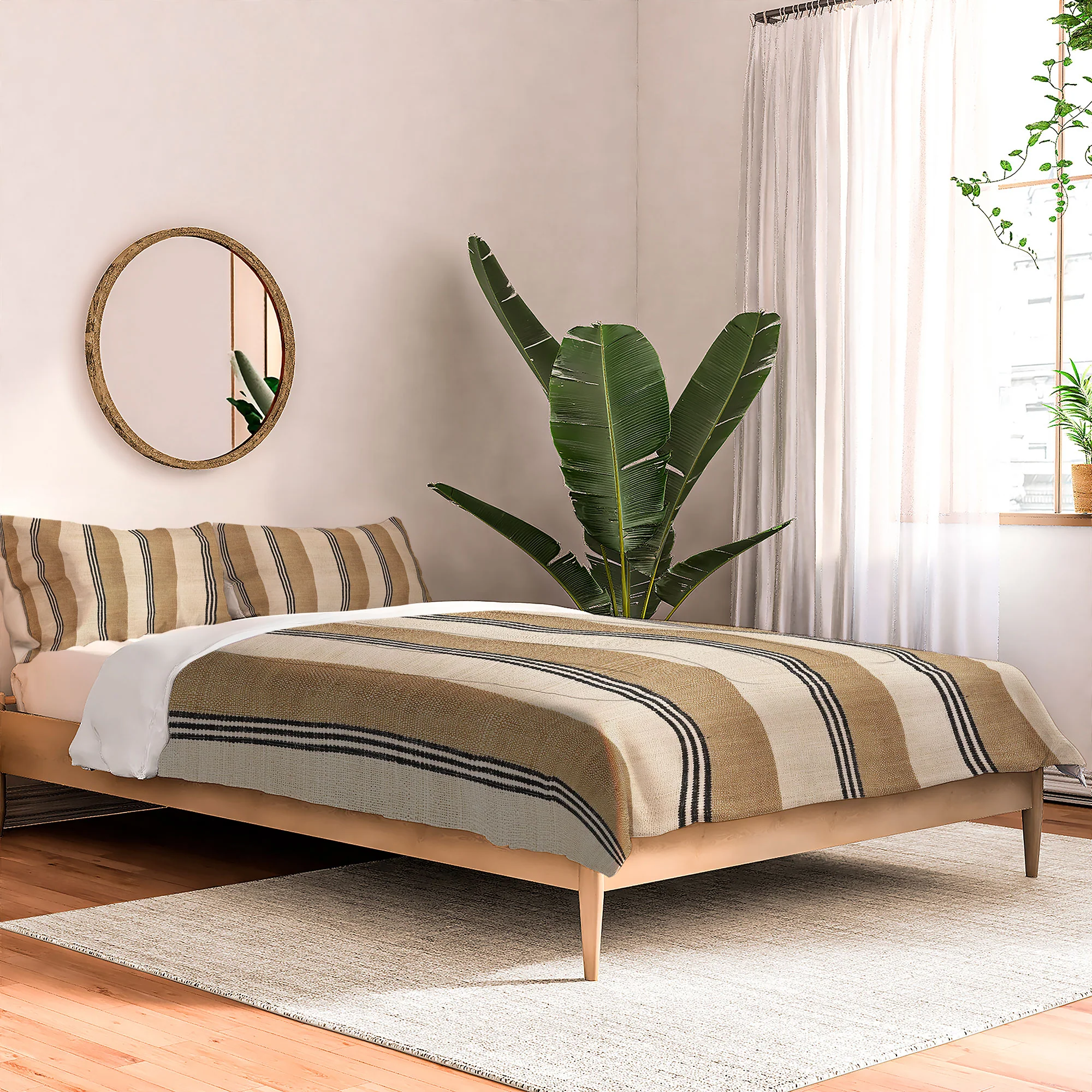 Holli Zollinger STELLA WEST SAND STRIPE Comforter - Image 14