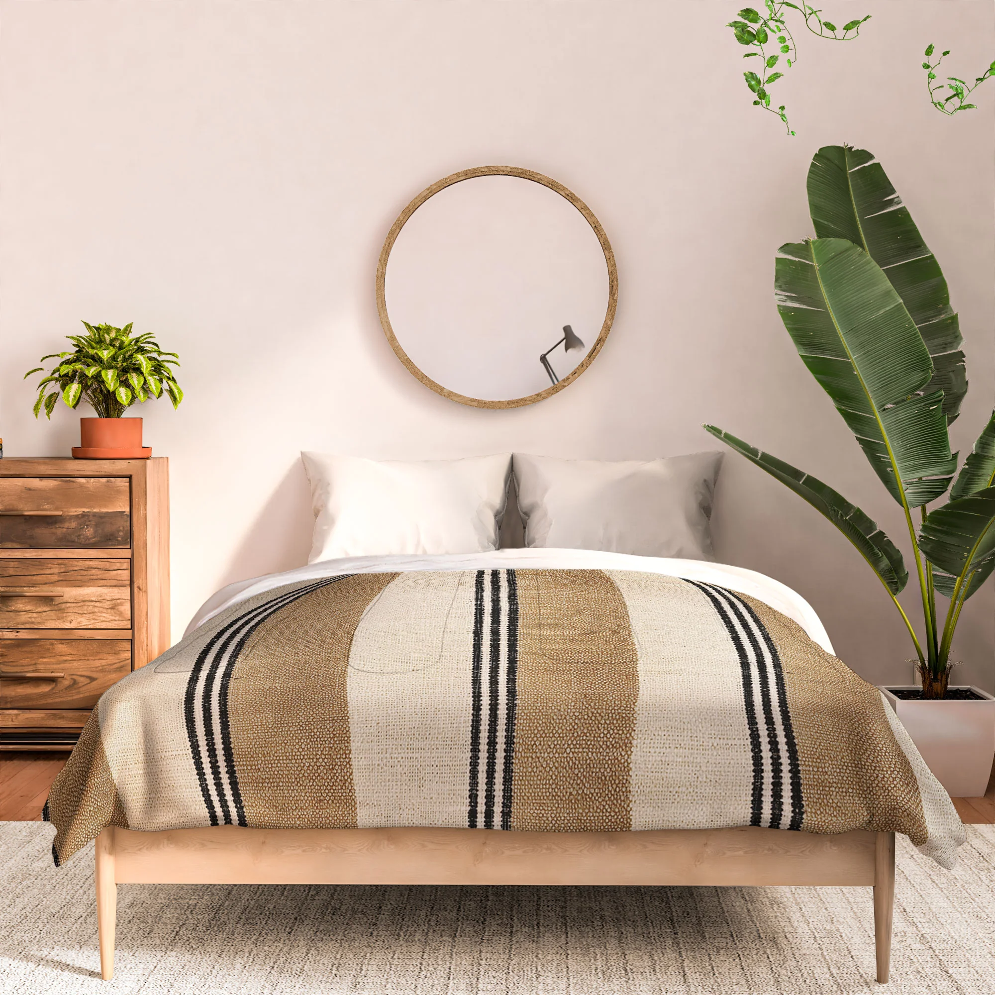 Holli Zollinger STELLA WEST SAND STRIPE Comforter - Image 3