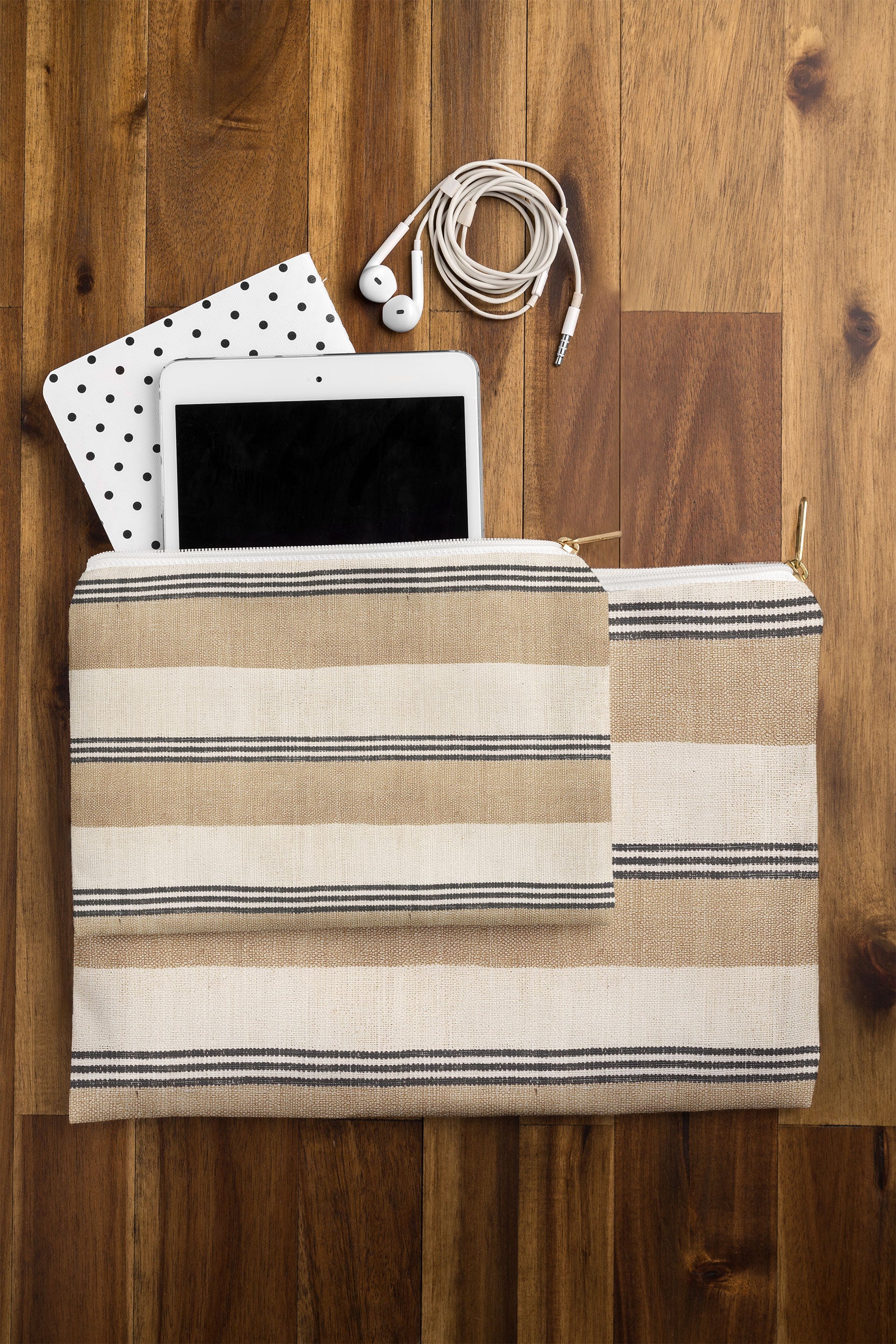 Holli Zollinger STELLA WEST SAND STRIPE Pouch - Image 2