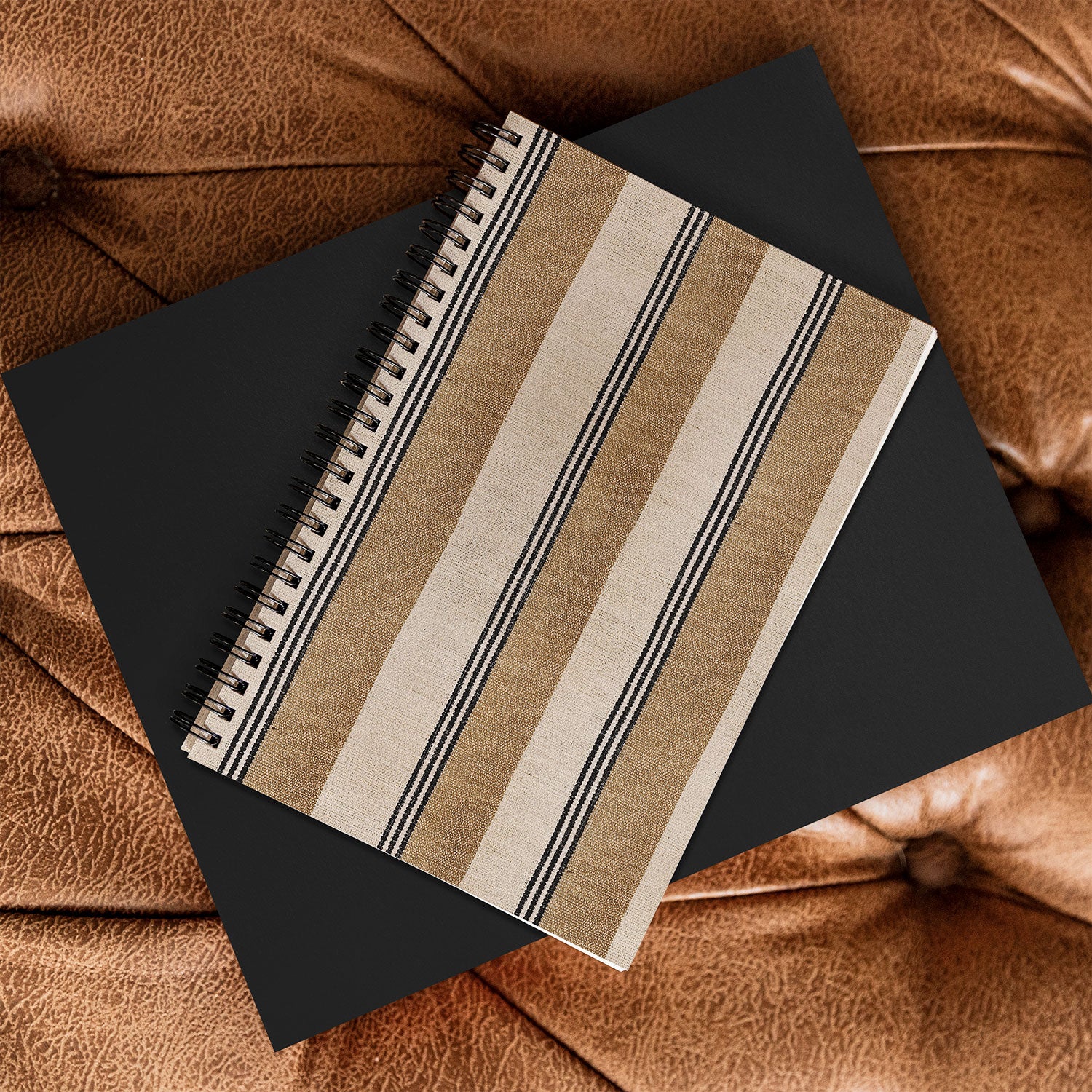 Holli Zollinger STELLA WEST SAND STRIPE Spiral Notebook - Image 4