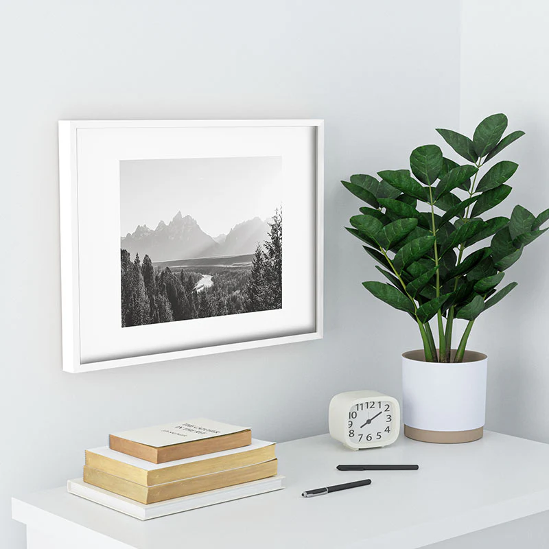 In This Instance Photography Grand Tetons Snake River Sunset Recessed Framing Rectangle - Image 20