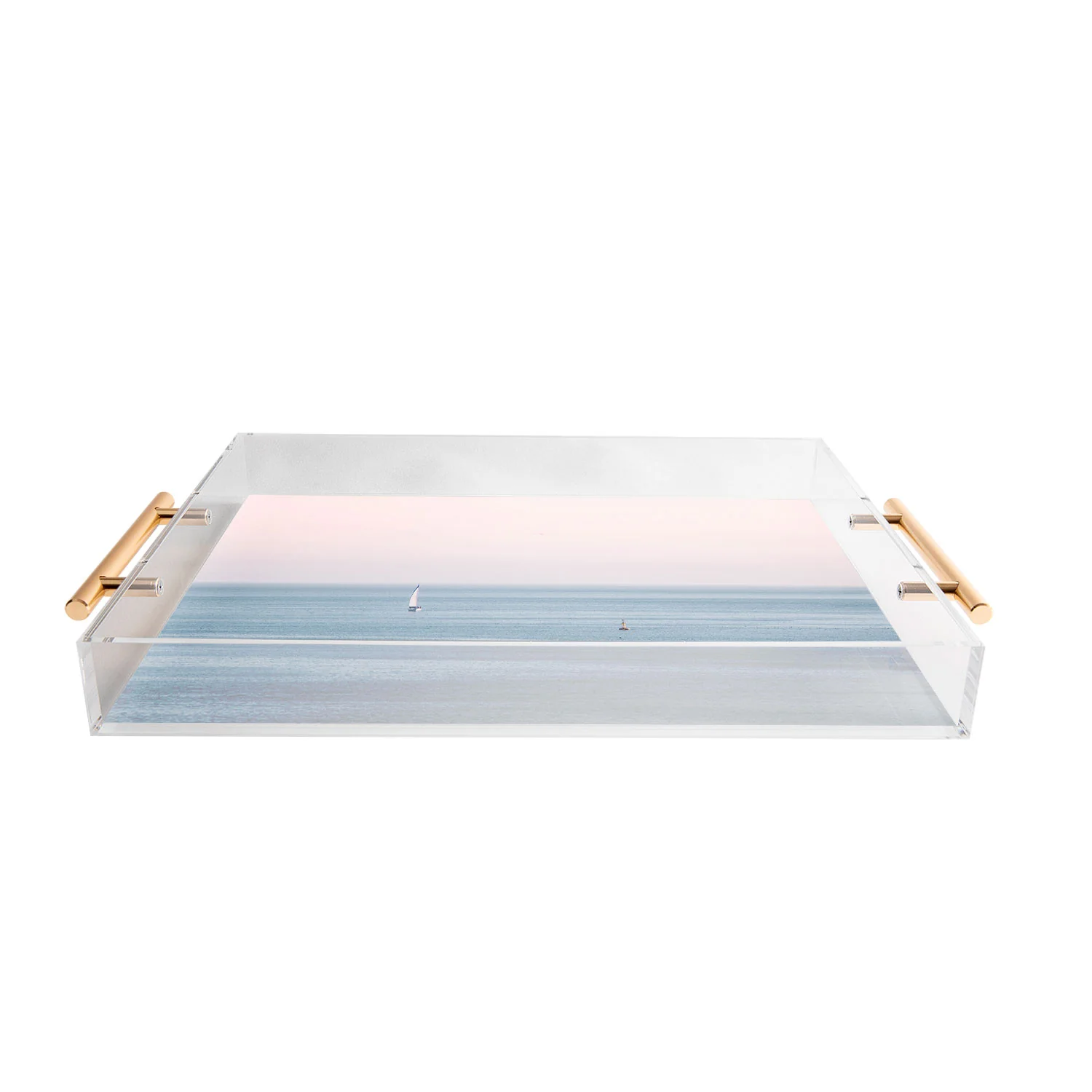Ingrid Beddoes Ocean Pink Sky Acrylic Tray - Image 4