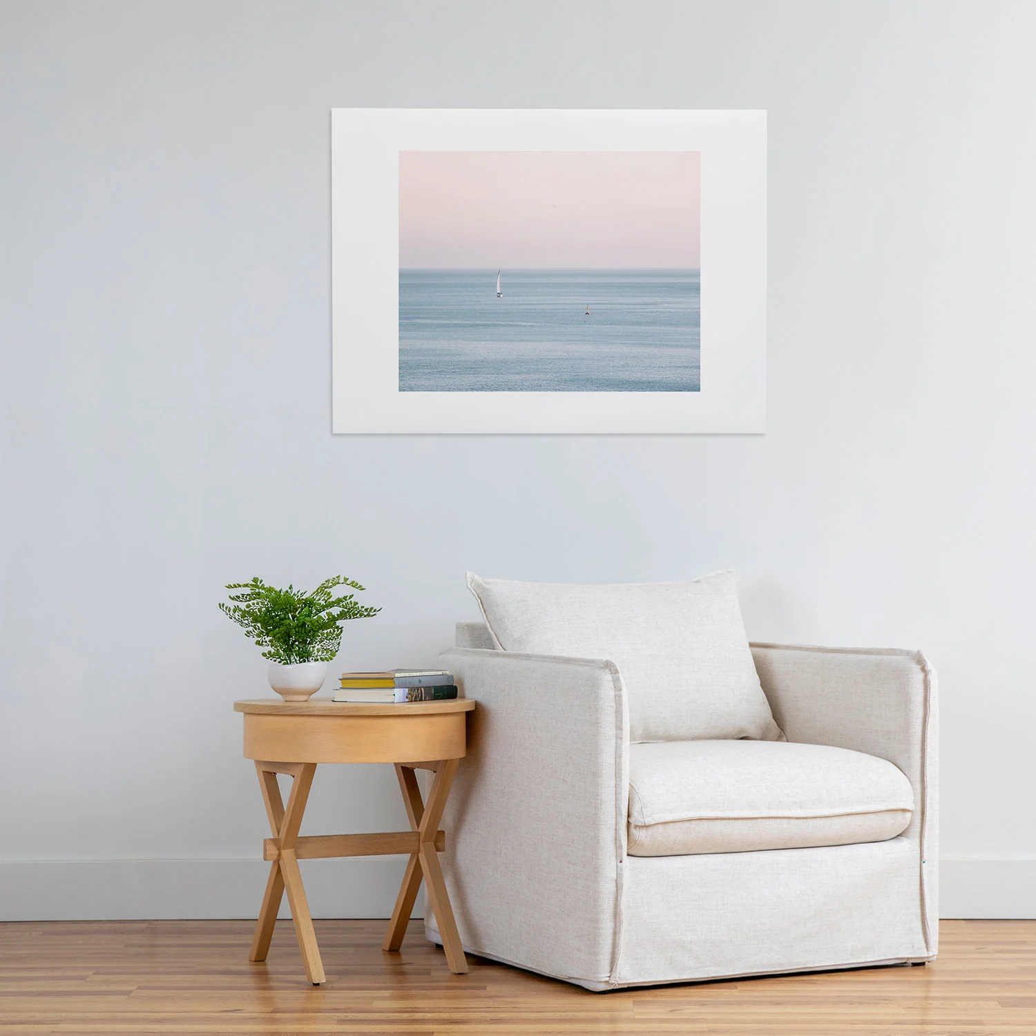 Ingrid Beddoes Ocean Pink Sky Art Print - Image 24