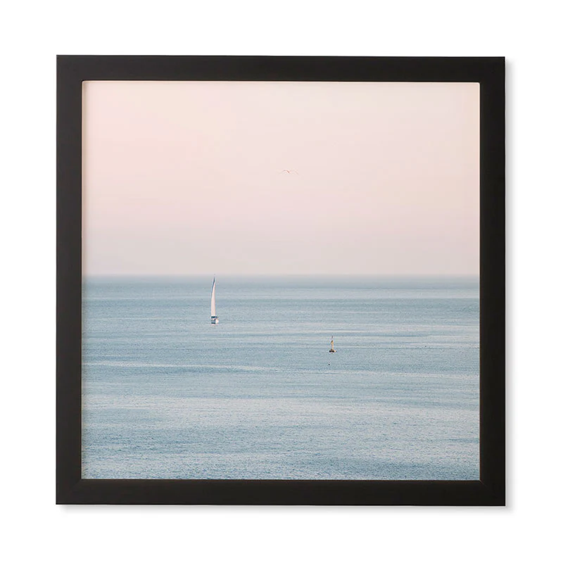 Ingrid Beddoes Ocean Pink Sky Framed Wall Art - Image 9