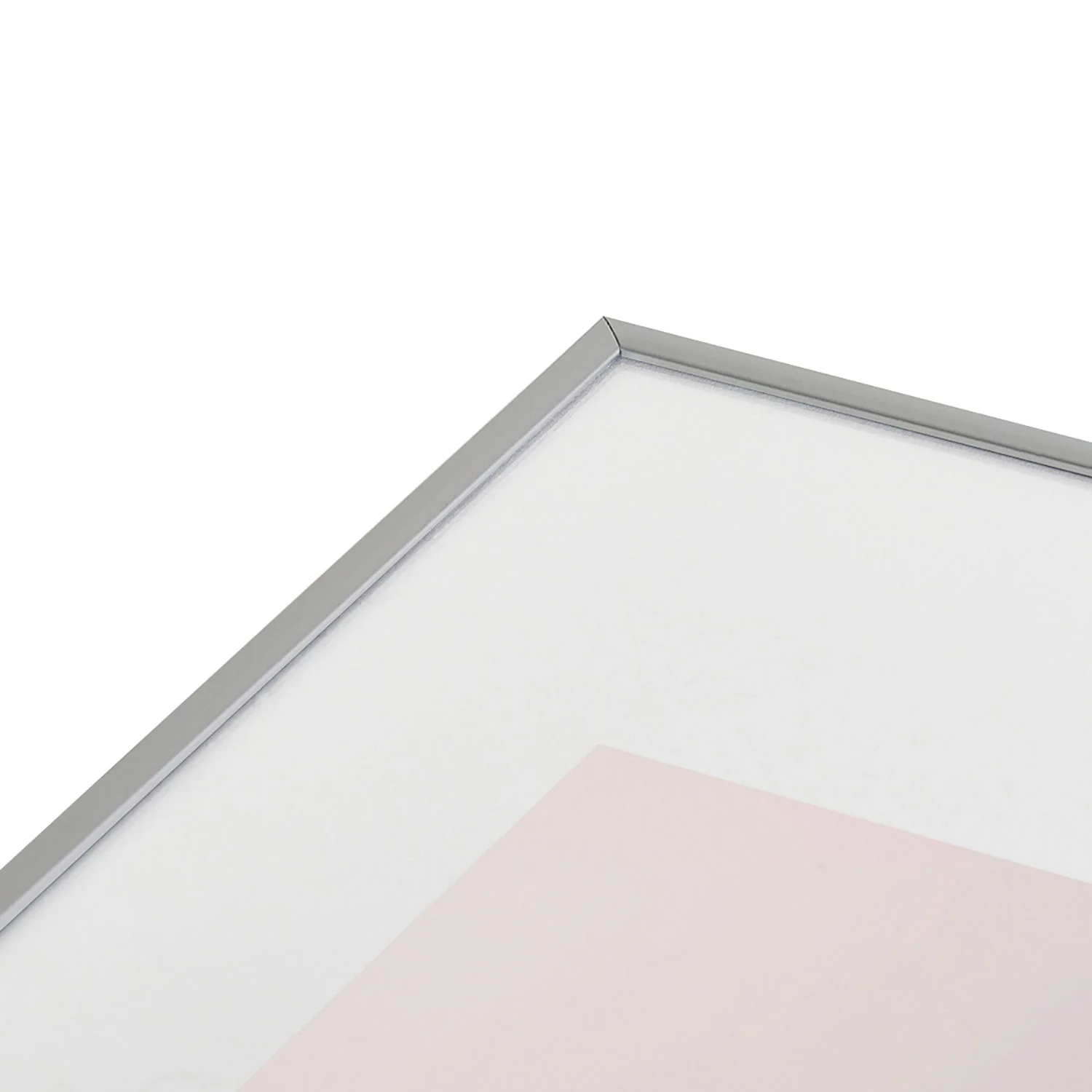 Ingrid Beddoes Ocean Pink Sky Metal Framed Art Print - Image 31