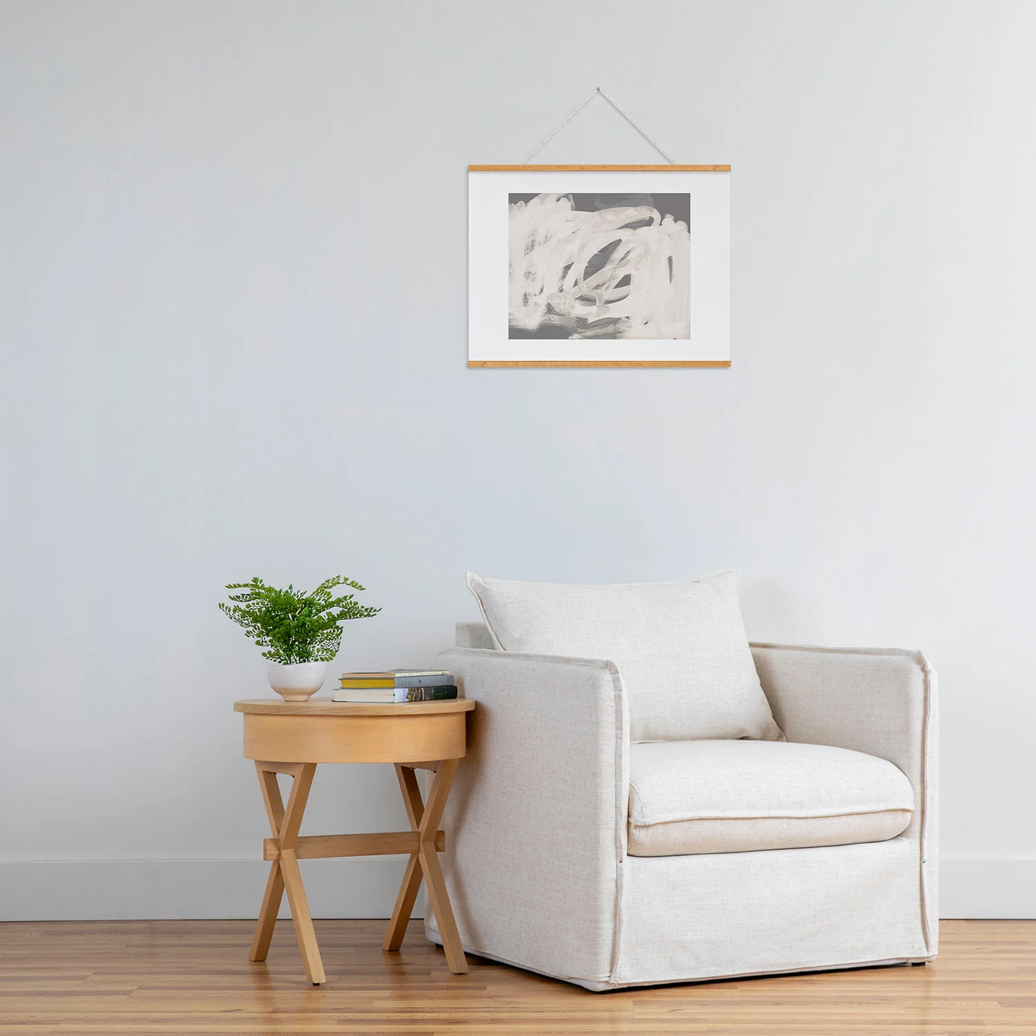 Iris Lehnhardt abstract brushstrokes neutral Art Print - Image 39