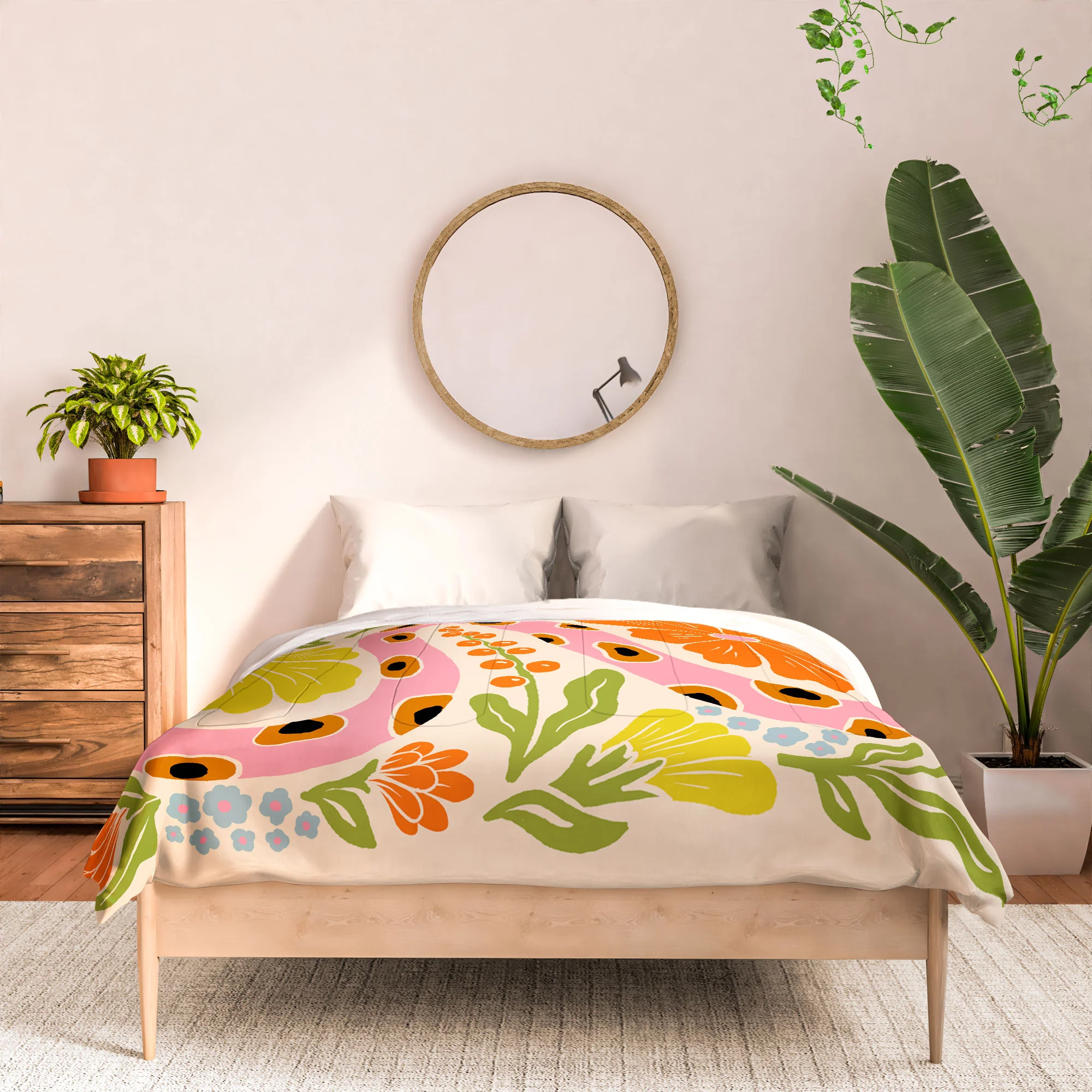 Jaclyn Caris Snake in the Garden Comforter - Image 12