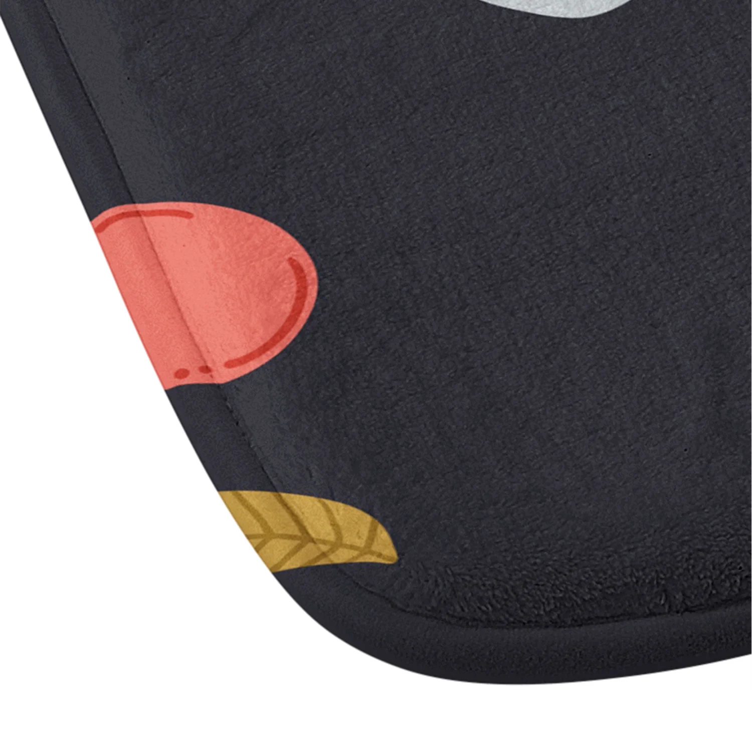 Jennifer Labre Cherries and Bows Memory Foam Bath Mat - Image 3