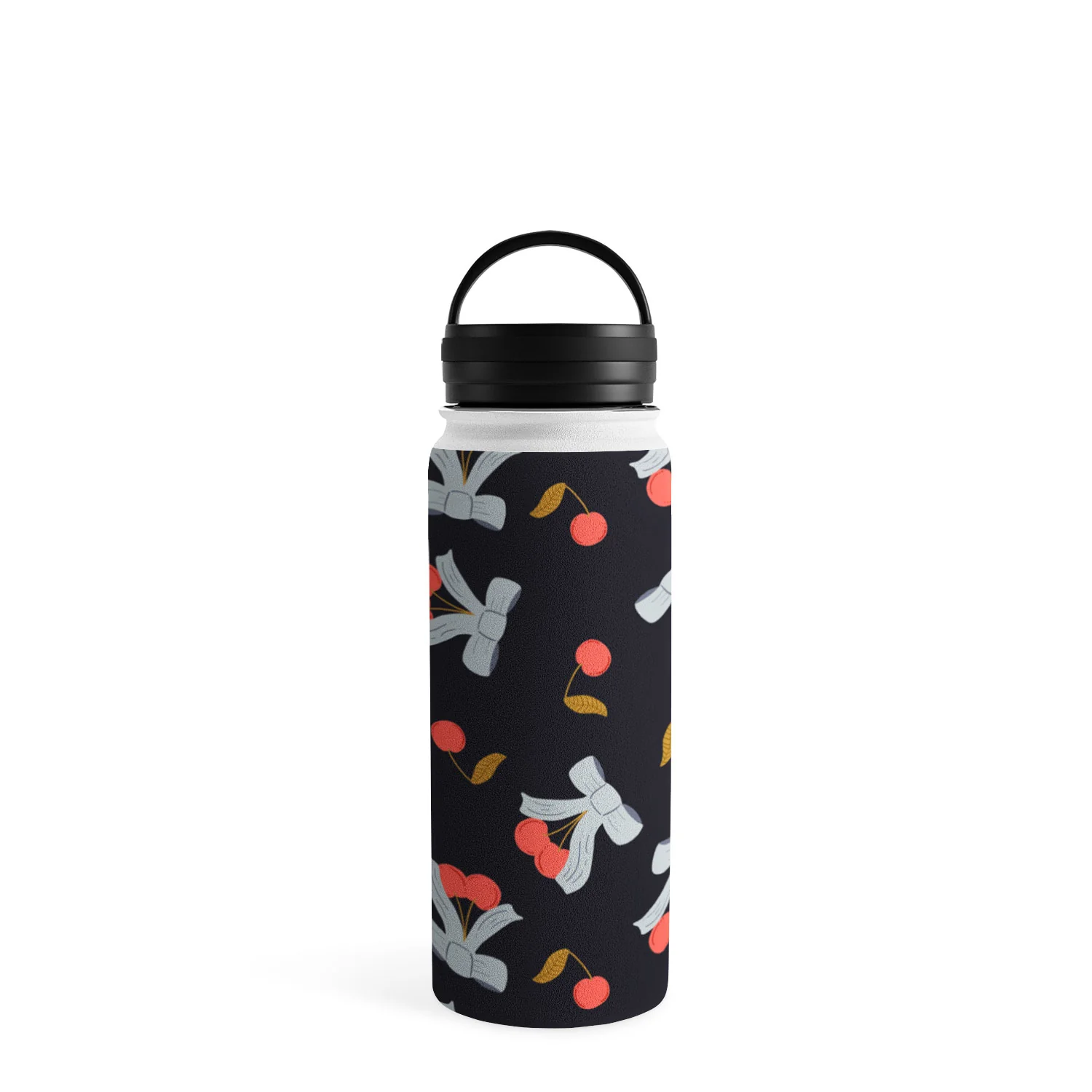 Jennifer Labre Cherries and Bows Water Bottle - Image 21