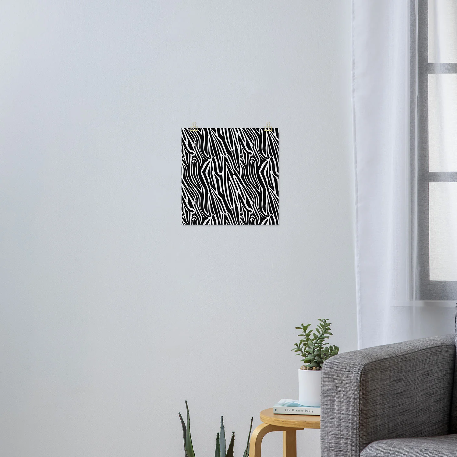 Jennifer Labre Wild Zebra Art Print - Image 15