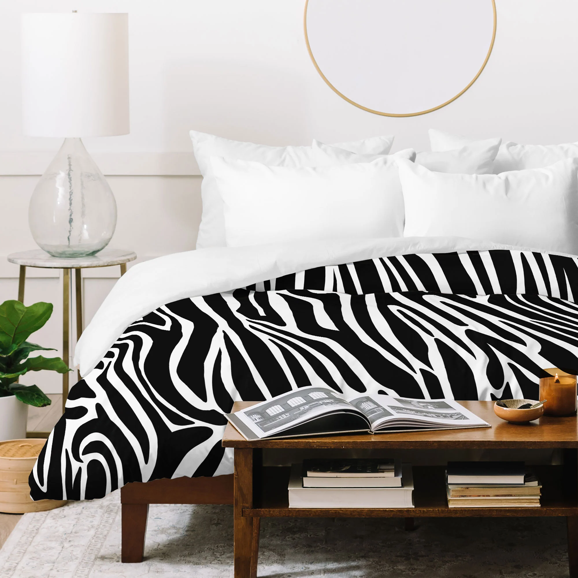 Jennifer Labre Wild Zebra Duvet Cover - Image 15