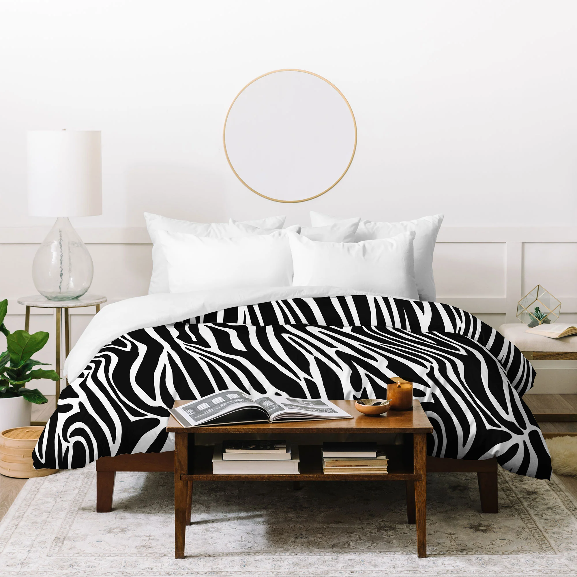 Jennifer Labre Wild Zebra Duvet Cover - Image 16