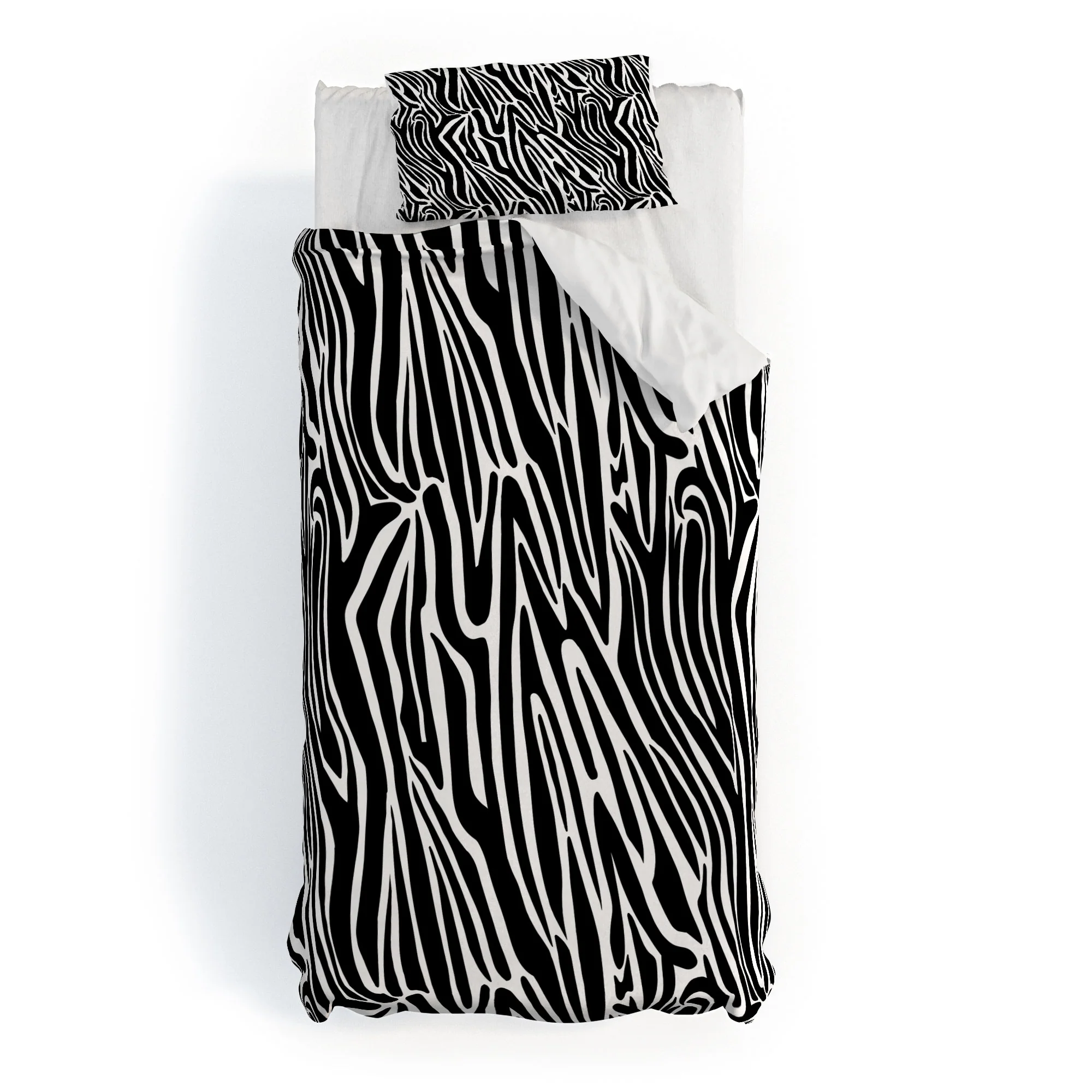 Jennifer Labre Wild Zebra Duvet Cover - Image 29