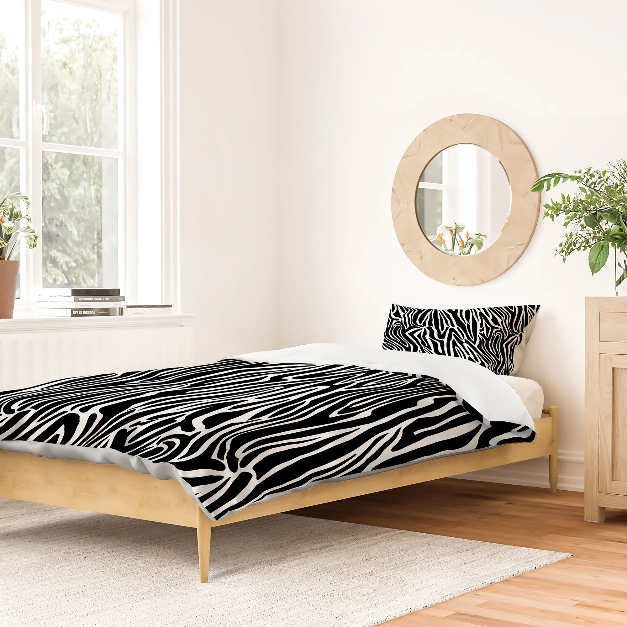 Jennifer Labre Wild Zebra Duvet Cover - Image 50