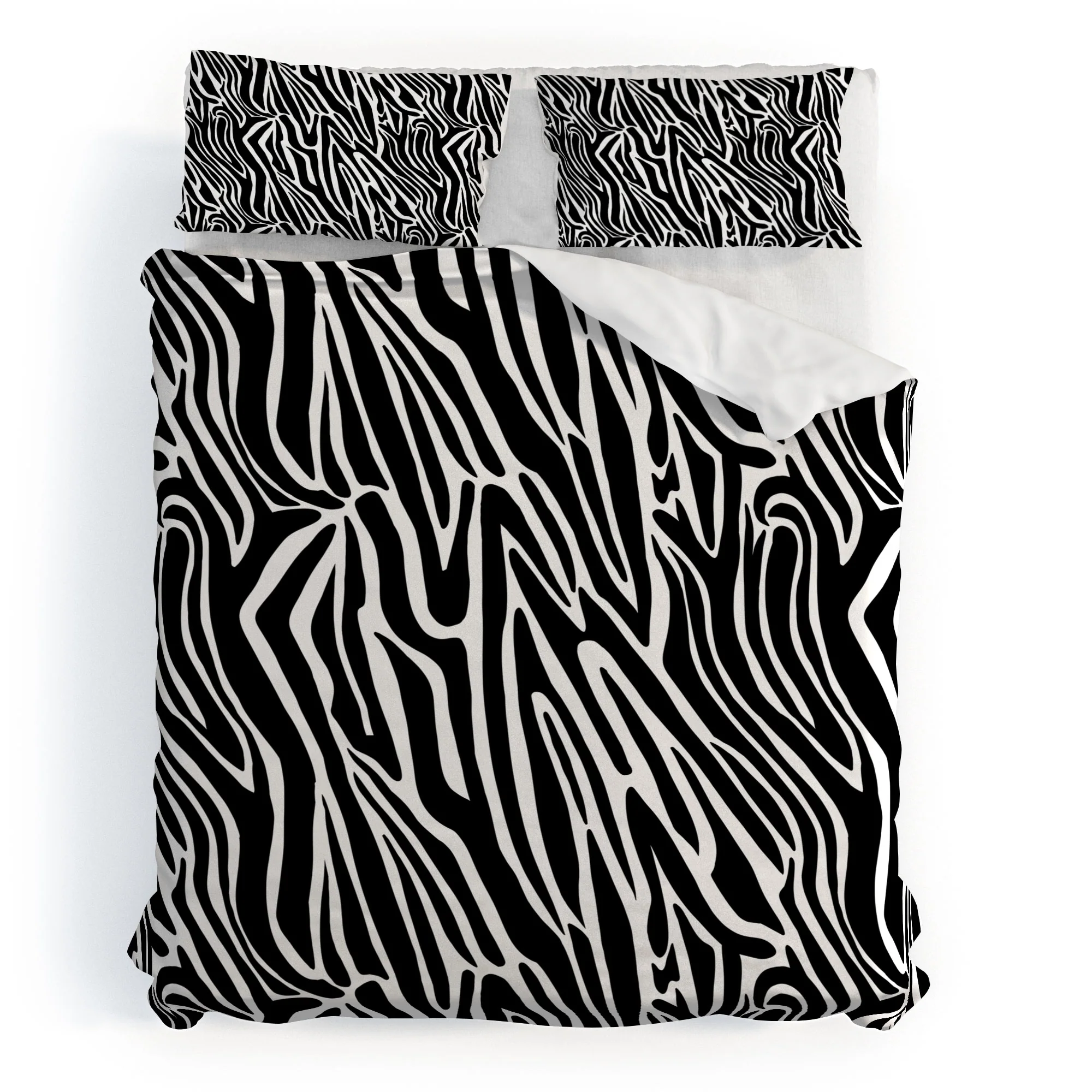 Jennifer Labre Wild Zebra Duvet Cover - Image 57